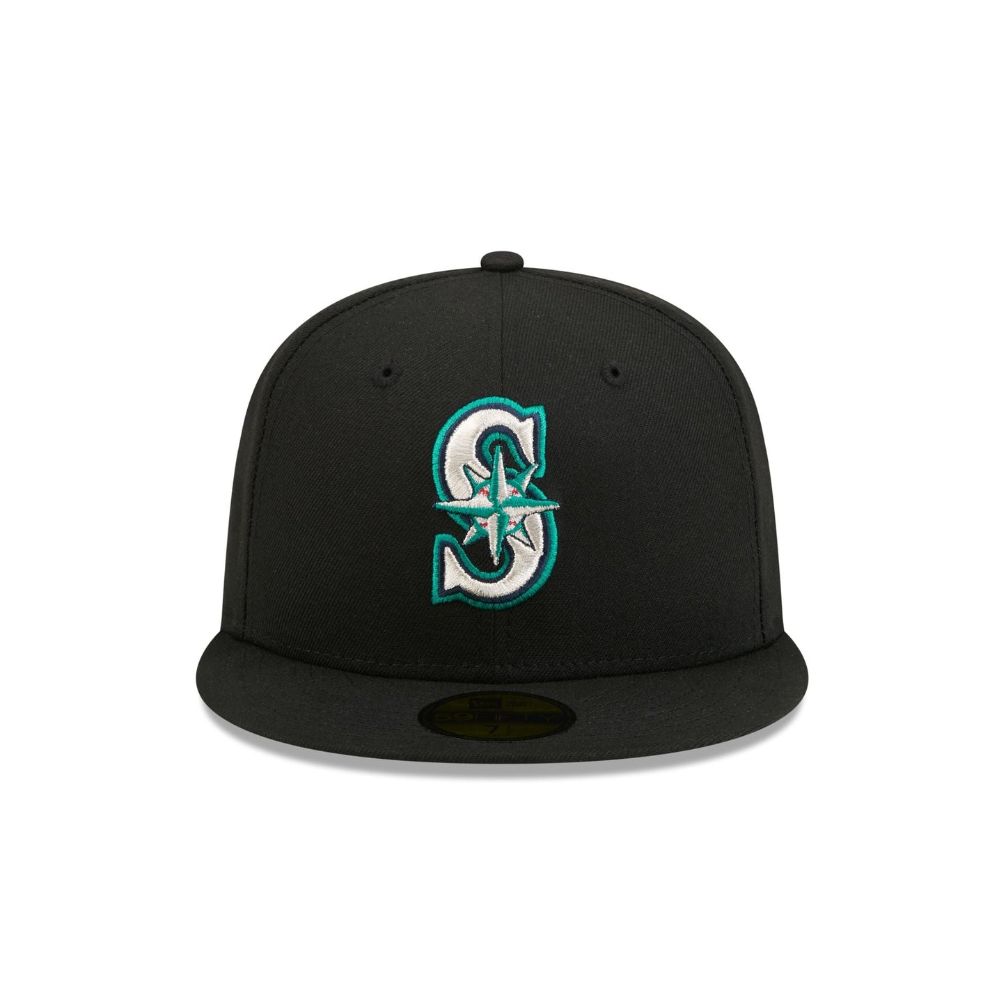 Seattle Mariners Black Basic 59FIFTY Fitted Hat