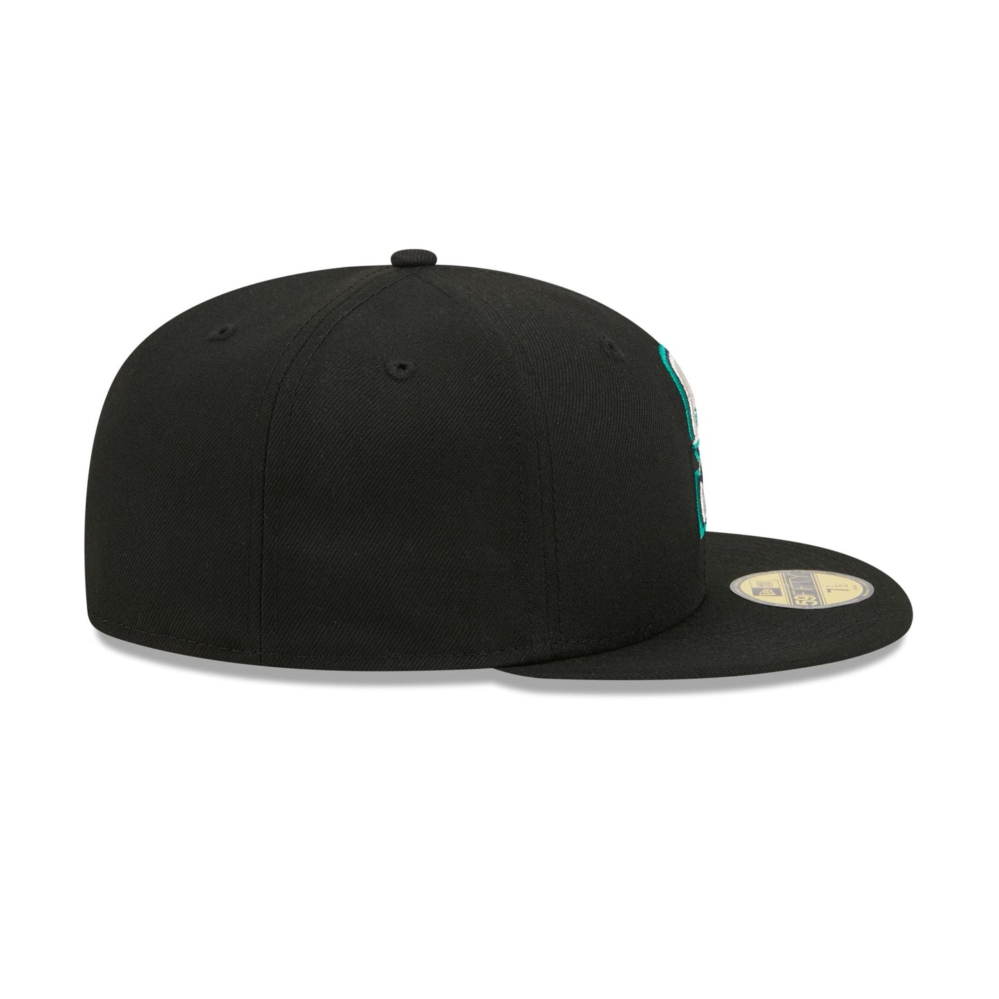 Seattle Mariners Black Basic 59FIFTY Fitted Hat