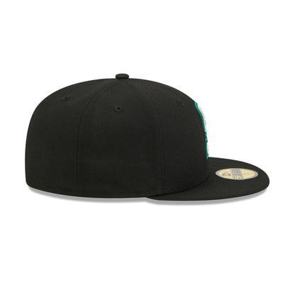 Seattle Mariners Black Basic 59FIFTY Fitted Hat