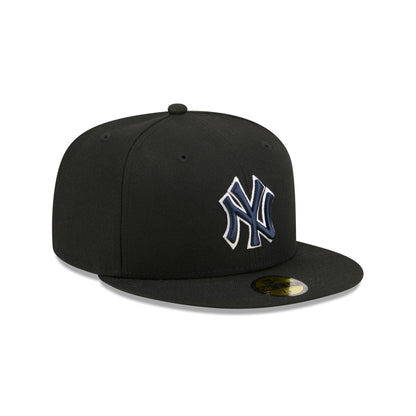 New York Yankees Black Basic 59FIFTY Fitted Hat