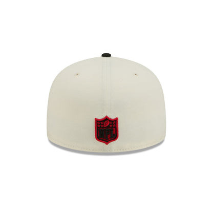 Kansas City Chiefs Chrome White Basic 59FIFTY Fitted Hat