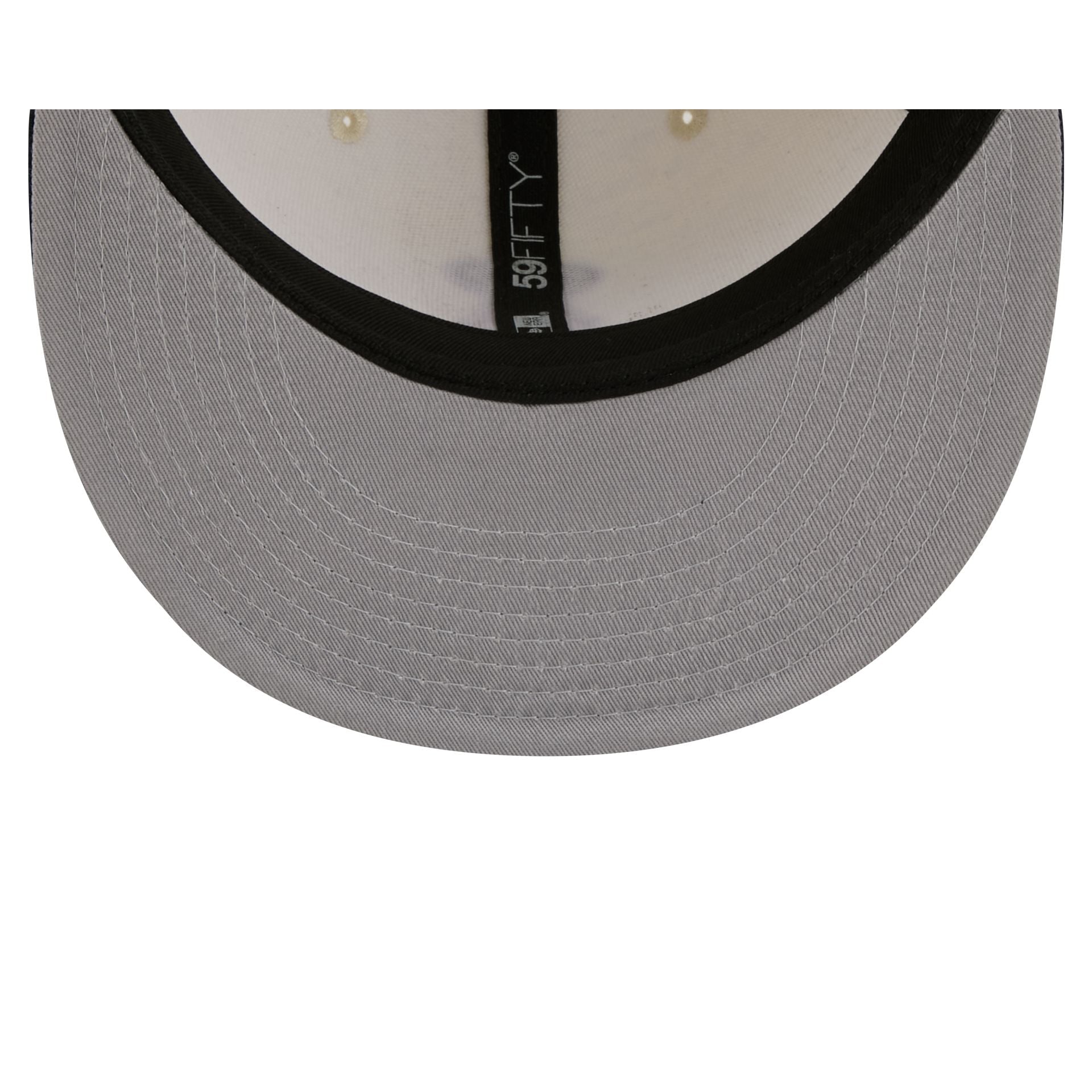 Los Angeles Angels Chrome White Basic 59FIFTY Fitted Hat