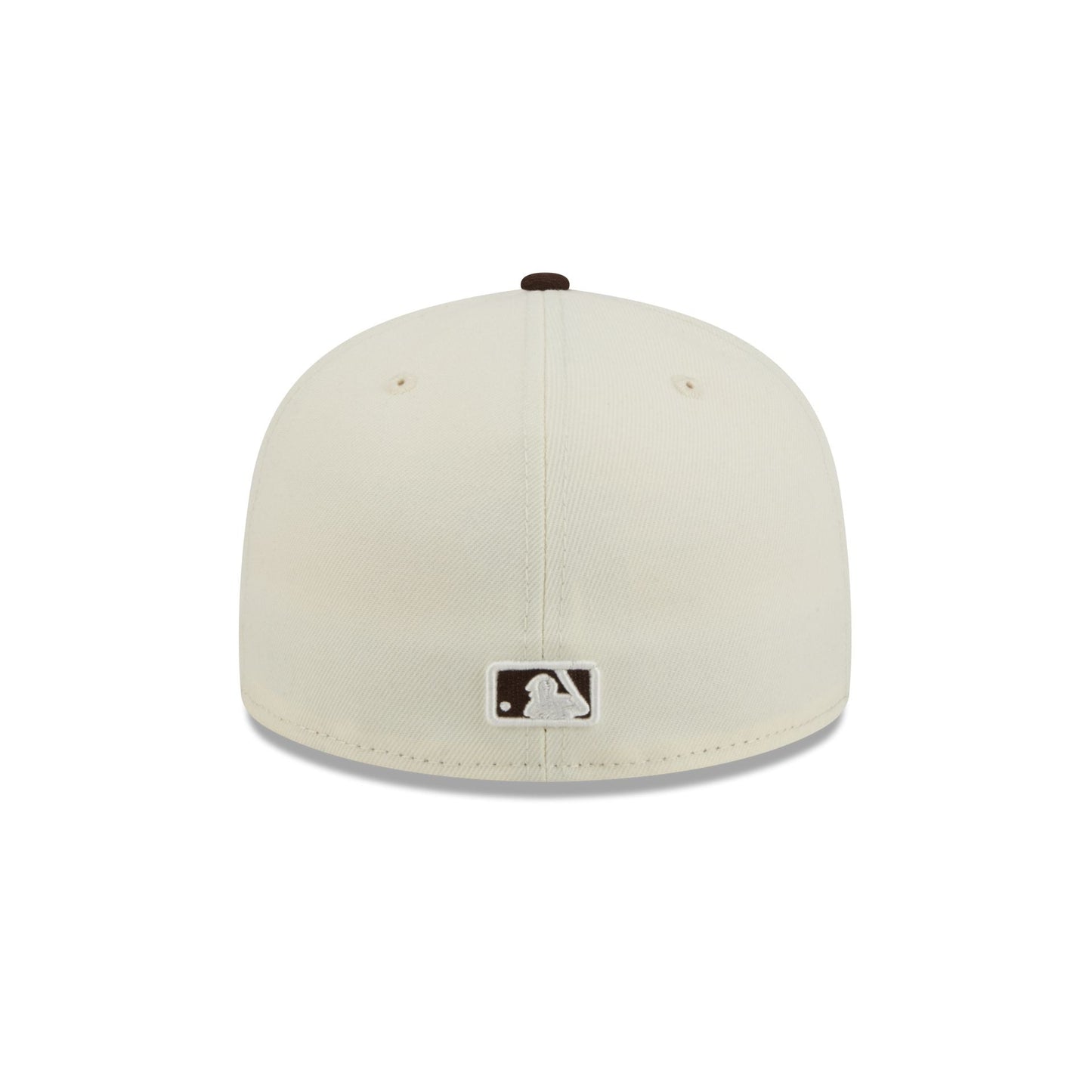 San Diego Padres Chrome White Basic 59FIFTY Fitted Hat