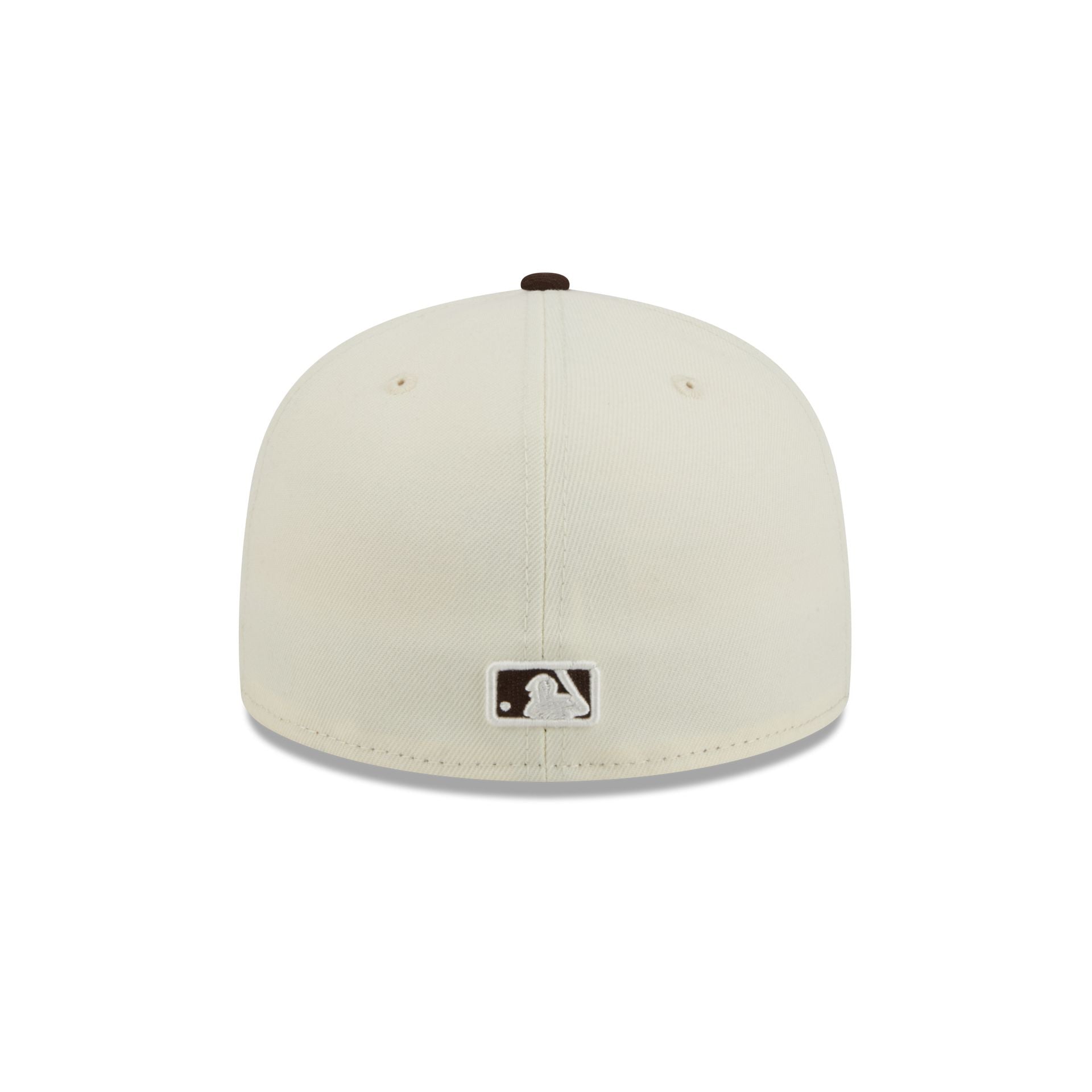 San Diego Padres Chrome White Basic 59FIFTY Fitted Hat