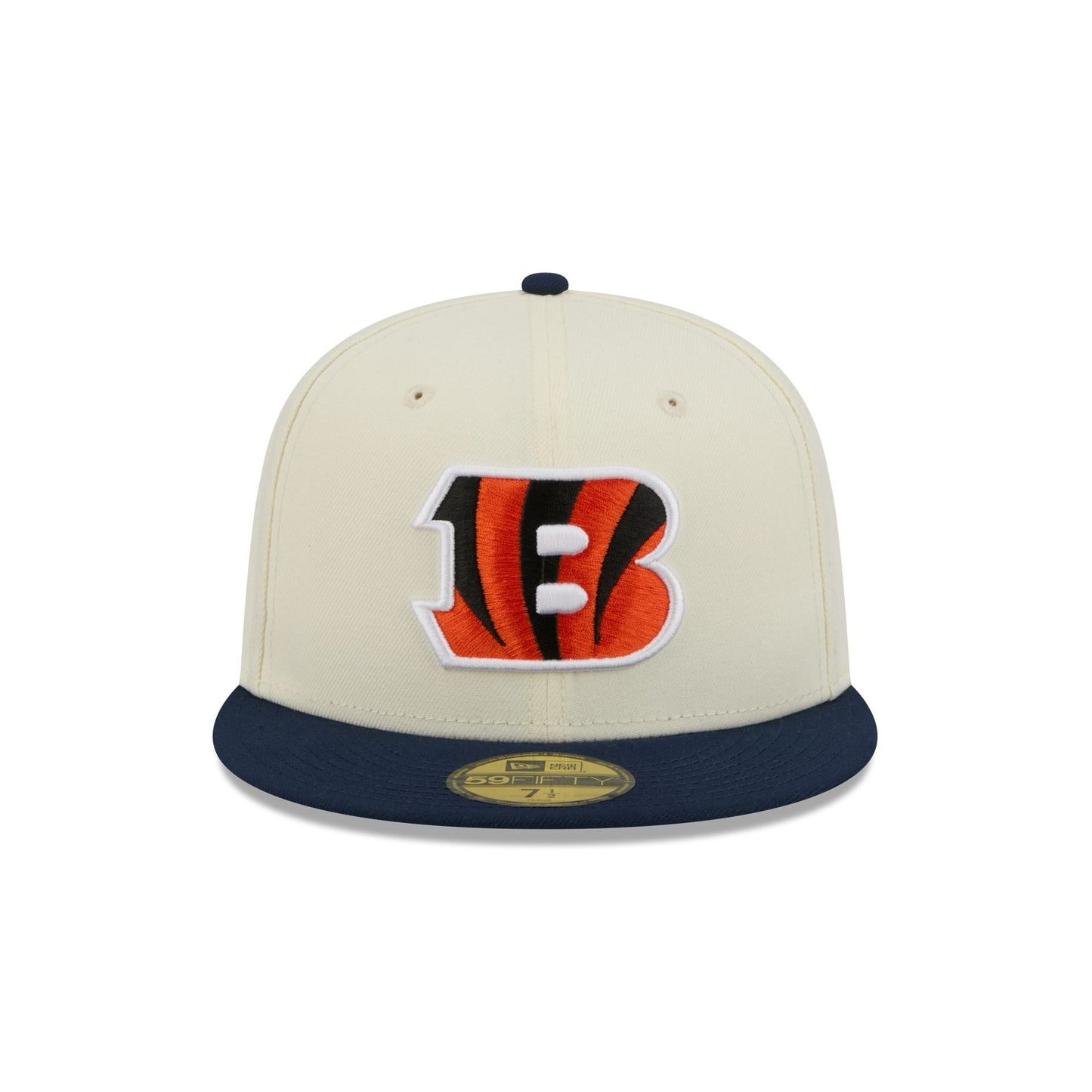 Cincinnati Bengals Chrome White Basic 59FIFTY Fitted Hat