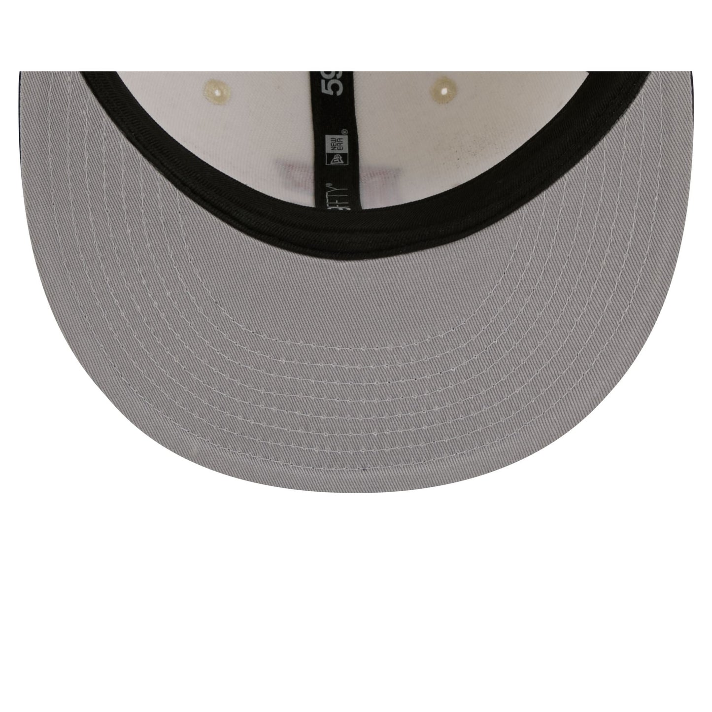 Cleveland Guardians Chrome White Basic 59FIFTY Fitted Hat