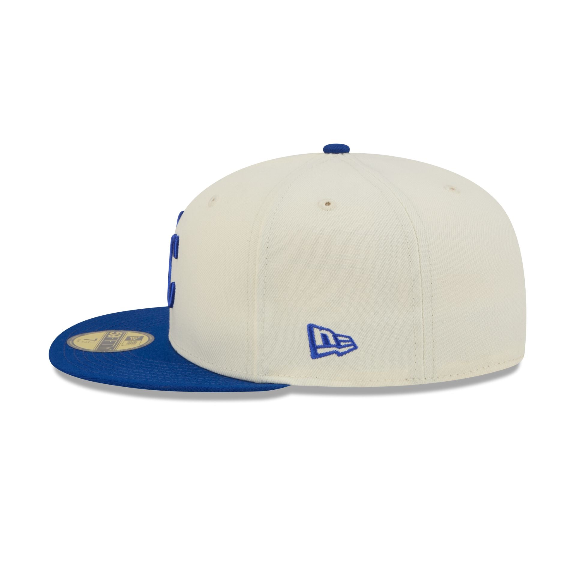 Kansas City Royals Chrome White Basic 59FIFTY Fitted Hat