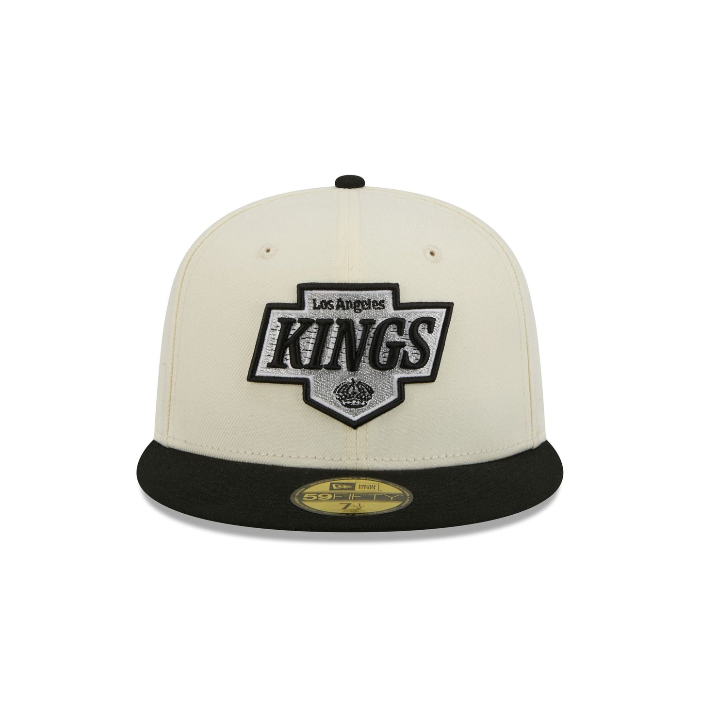 Los Angeles Kings Chrome White Basic 59FIFTY Fitted Hat