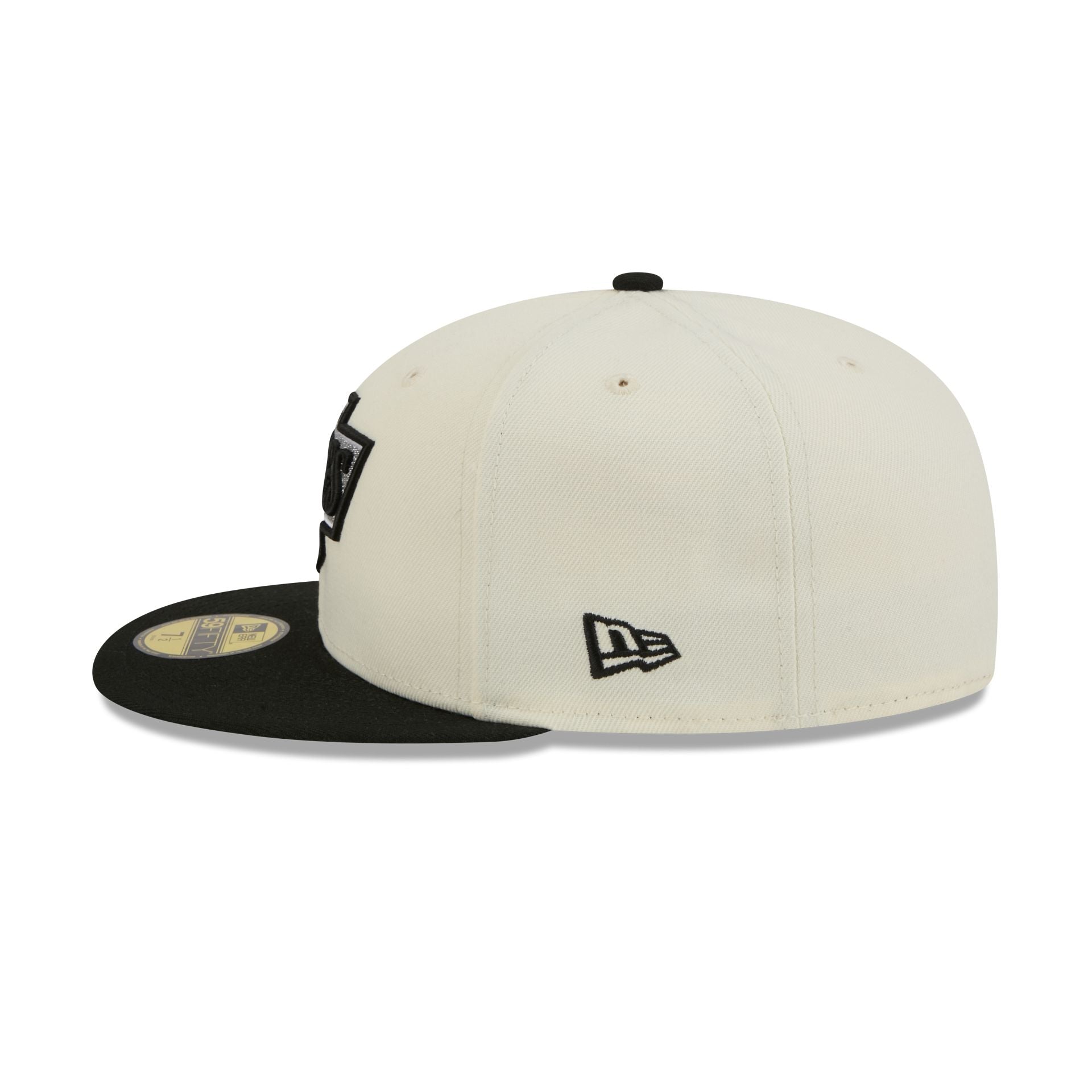Los Angeles Kings Chrome White Basic 59FIFTY Fitted Hat