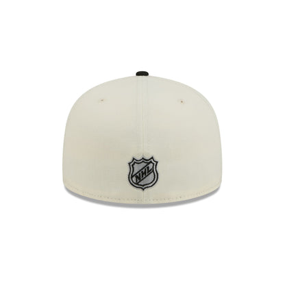 Los Angeles Kings Chrome White Basic 59FIFTY Fitted Hat
