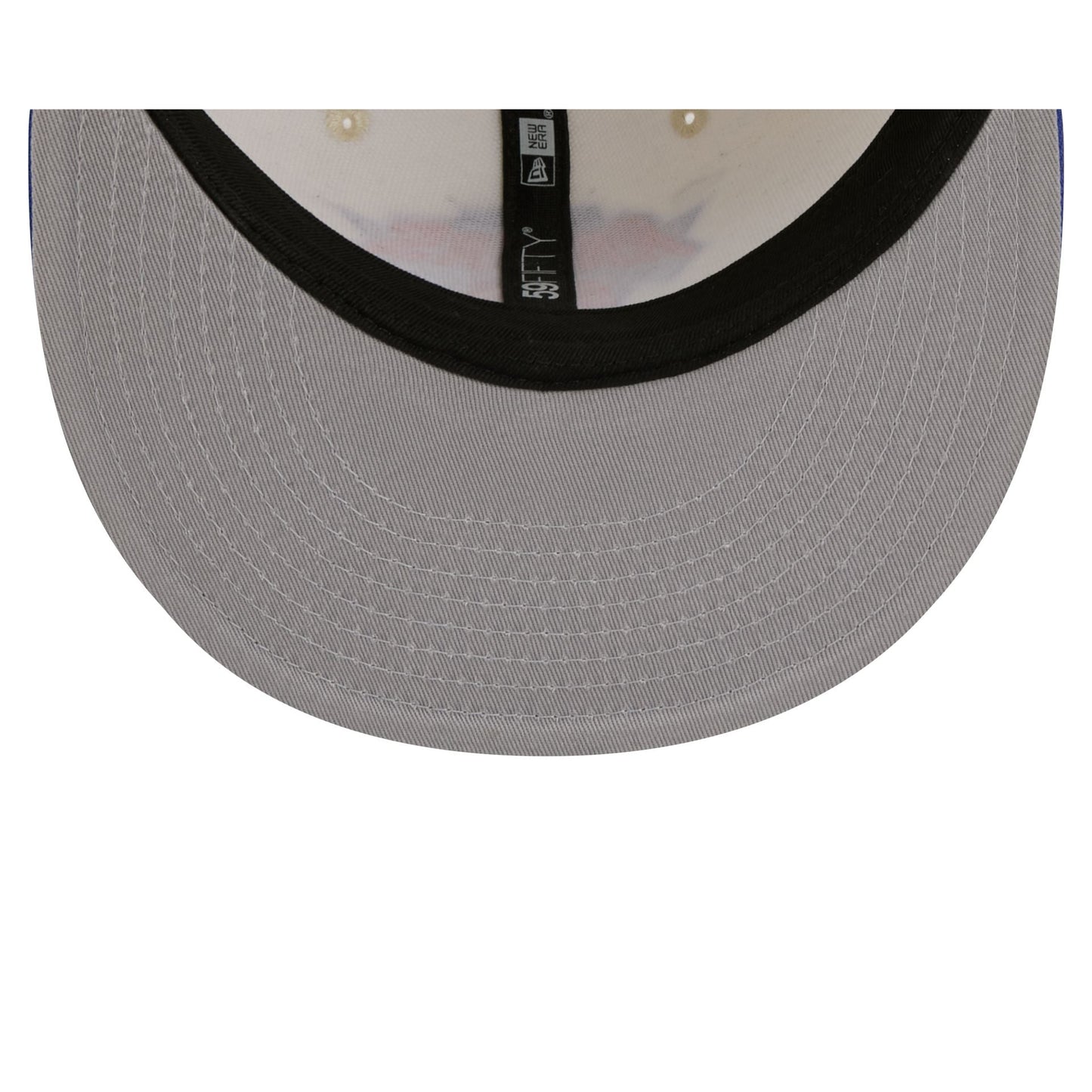 New York Knicks Chrome White Basic 59FIFTY Fitted Hat