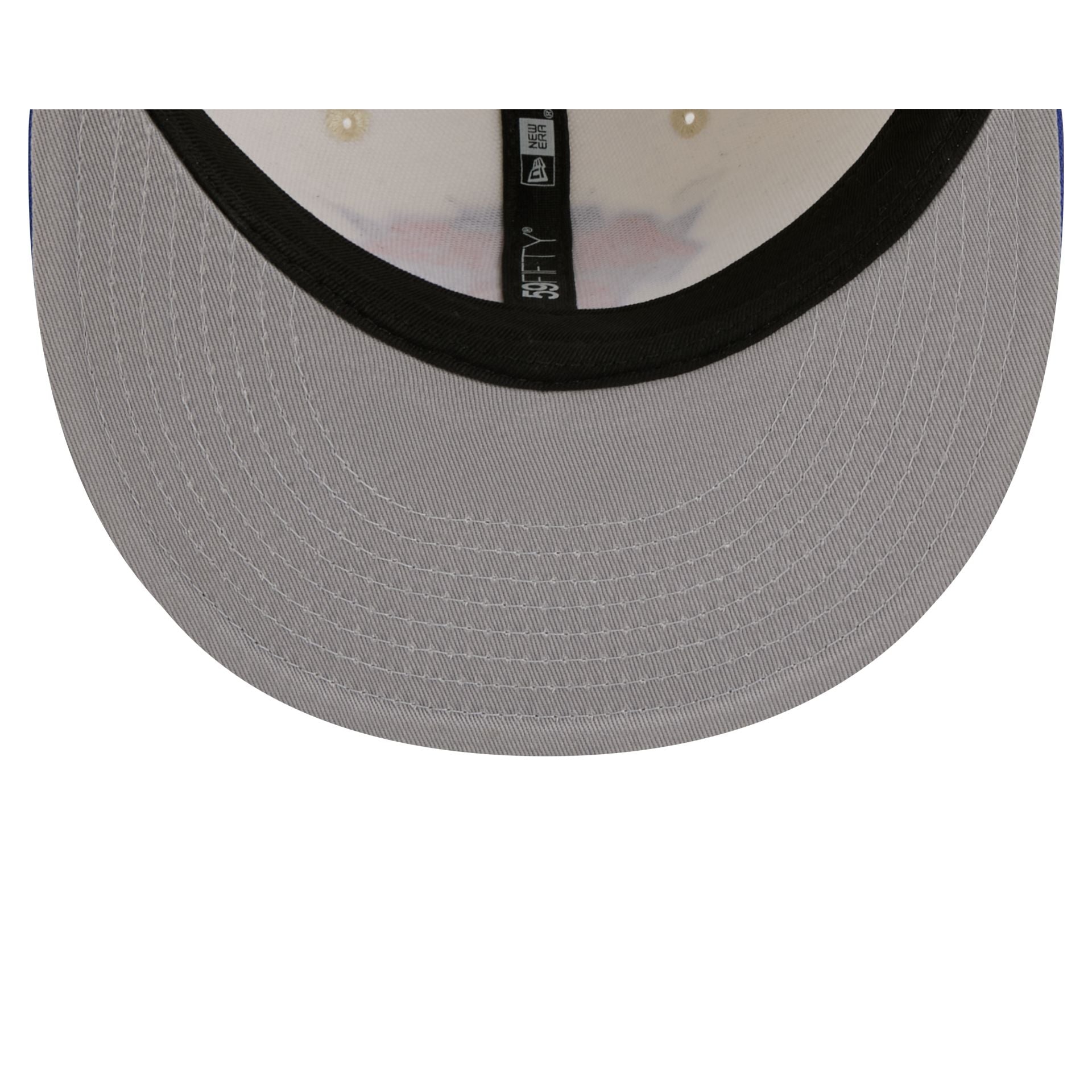 New York Knicks Chrome White Basic 59FIFTY Fitted Hat