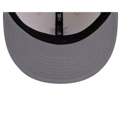Detroit Tigers Chrome White Basic 59FIFTY Fitted Hat