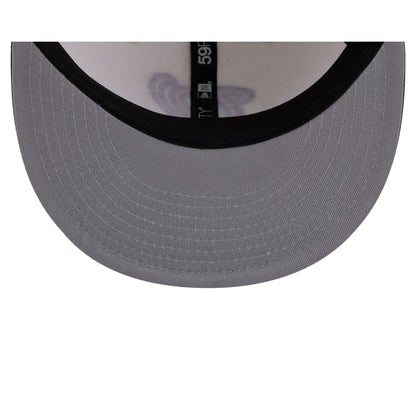 Washington Nationals Chrome White Basic 59FIFTY Fitted Hat