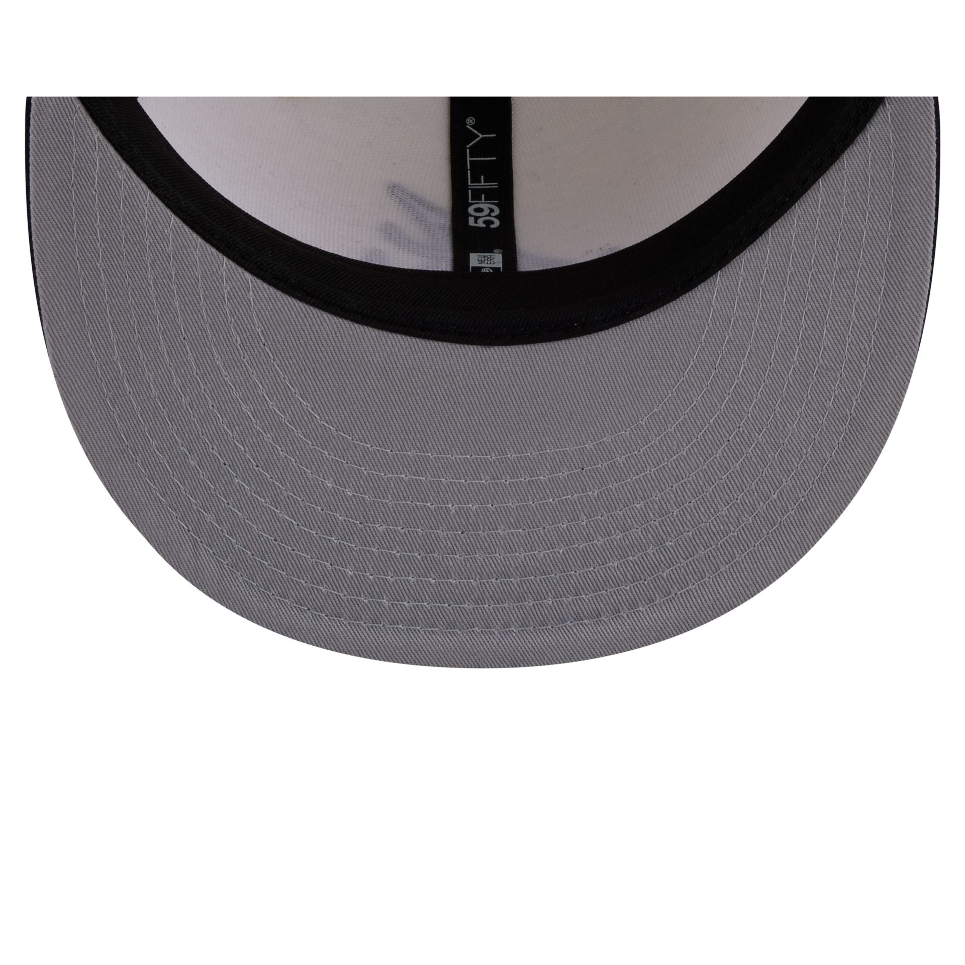 Atlanta Braves Chrome White Basic 59FIFTY Fitted Hat