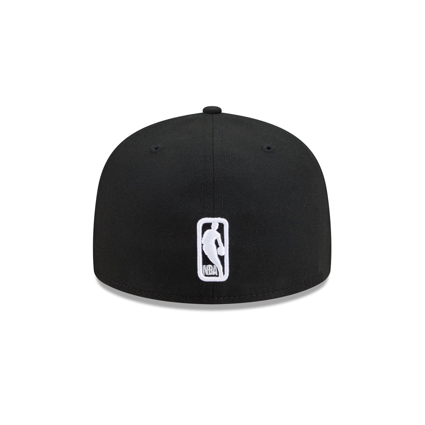 Chicago Bulls Black and White Basic 59FIFTY Fitted Hat