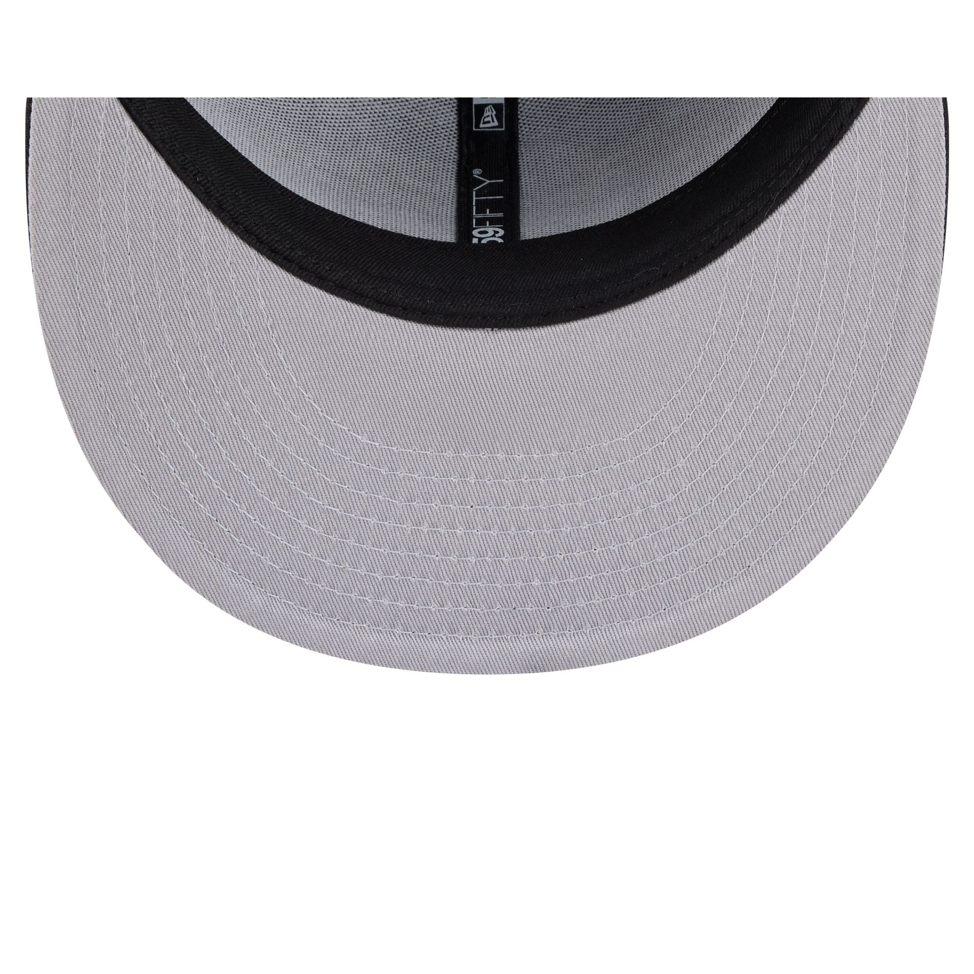Baltimore Orioles Black and White Basic 59FIFTY Fitted Hat