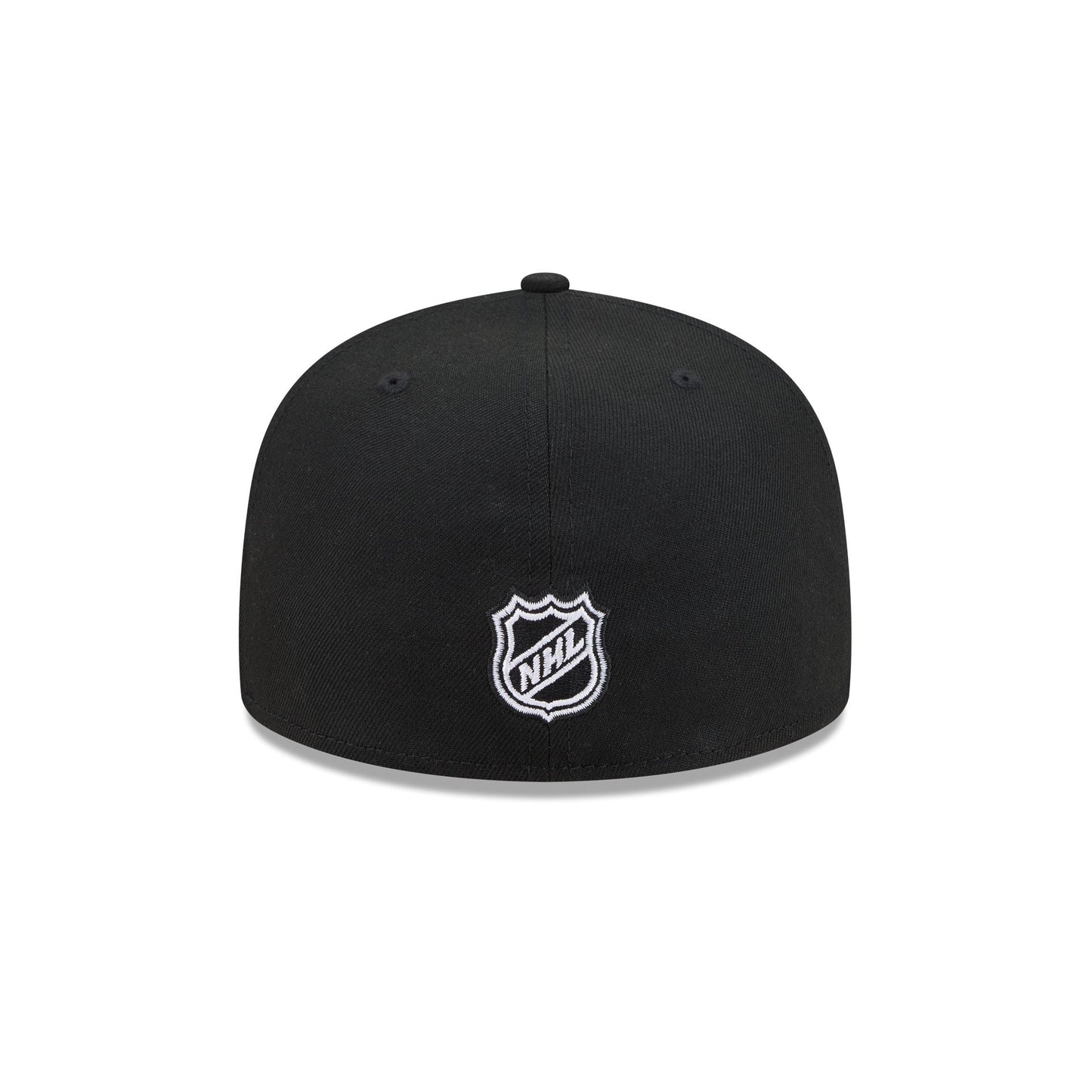 Chicago Blackhawks Black and White Basic 59FIFTY Fitted Hat