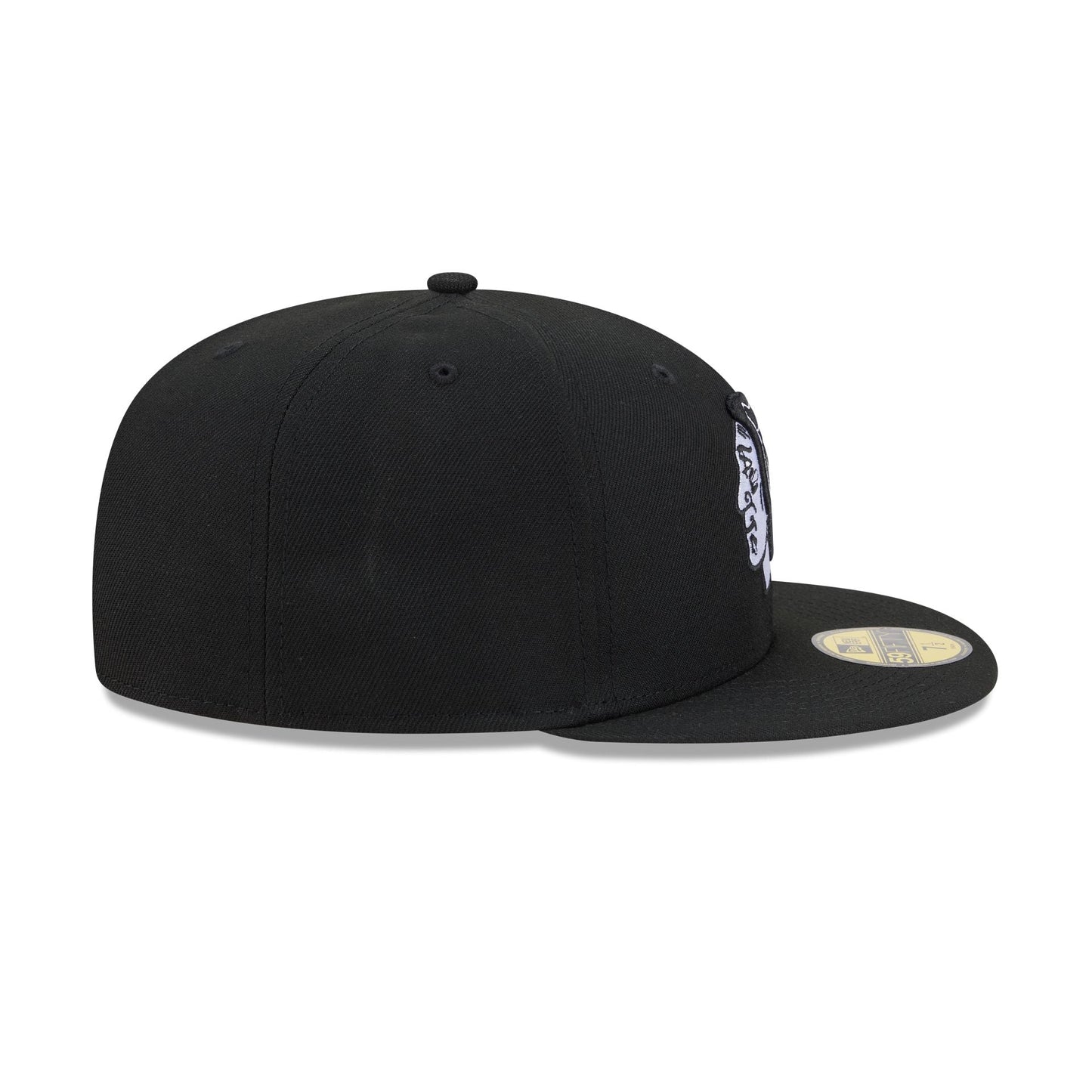Chicago Blackhawks Black and White Basic 59FIFTY Fitted Hat