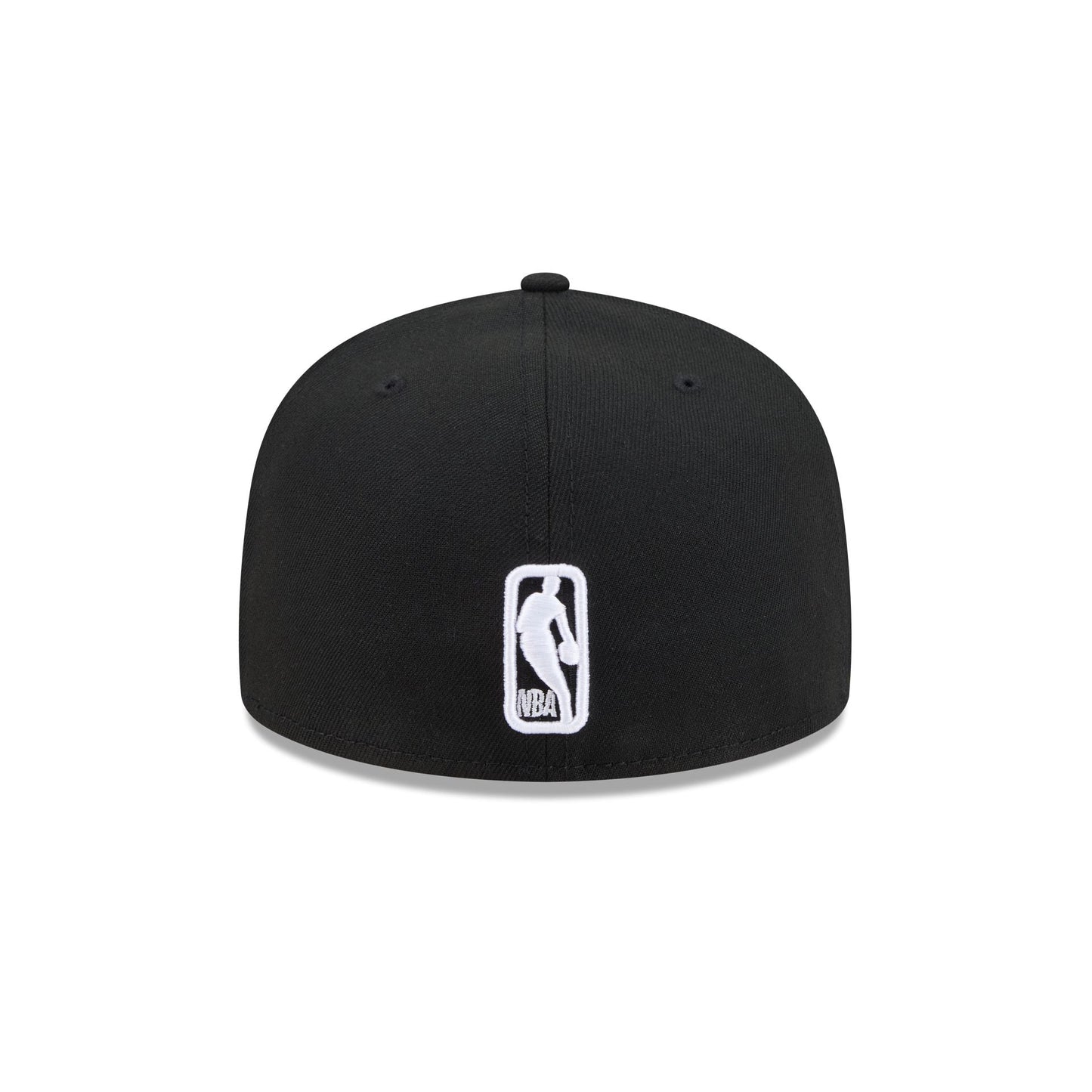Los Angeles Lakers Black and White Basic 59FIFTY Fitted Hat