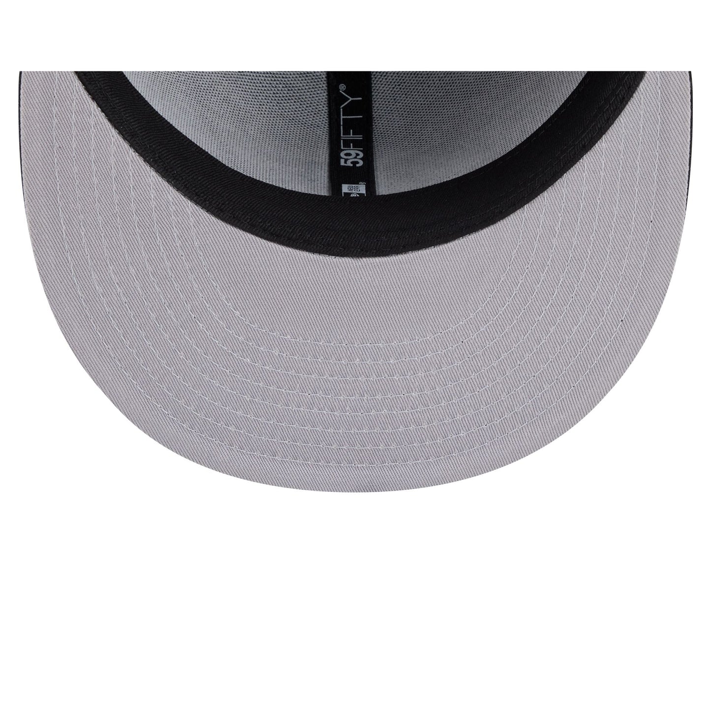 Philadelphia Eagles Black and White Basic 59FIFTY Fitted Hat