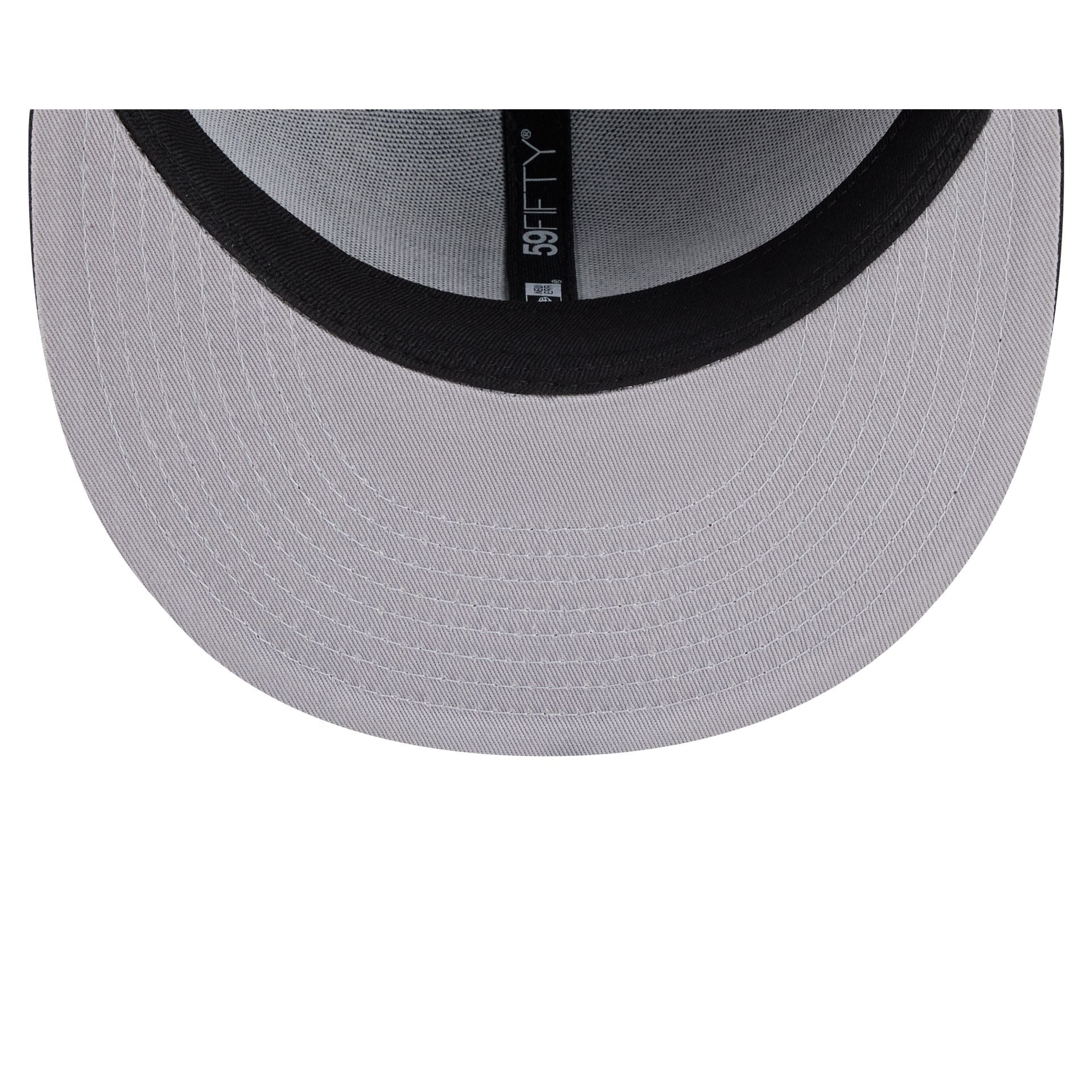 Philadelphia Eagles Black and White Basic 59FIFTY Fitted Hat