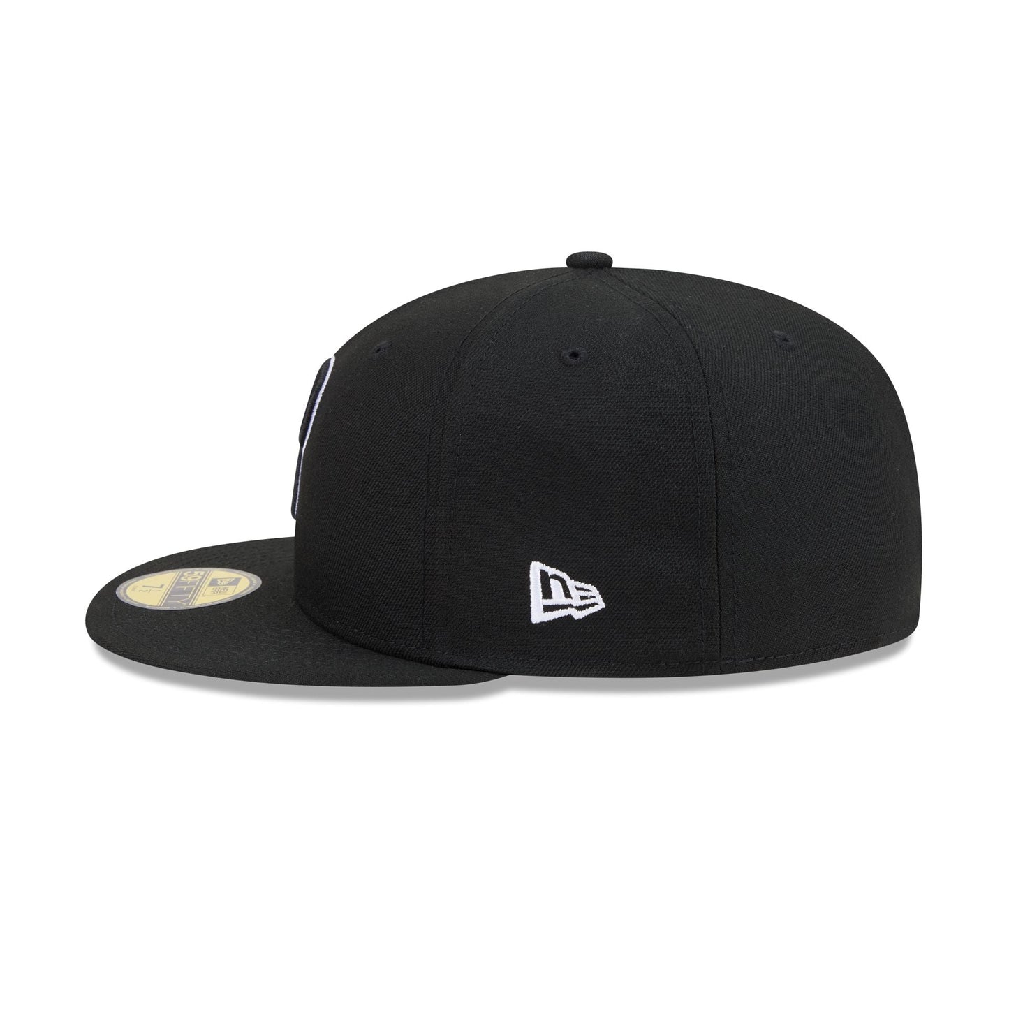 Philadelphia Phillies Black and White Basic 59FIFTY Fitted Hat