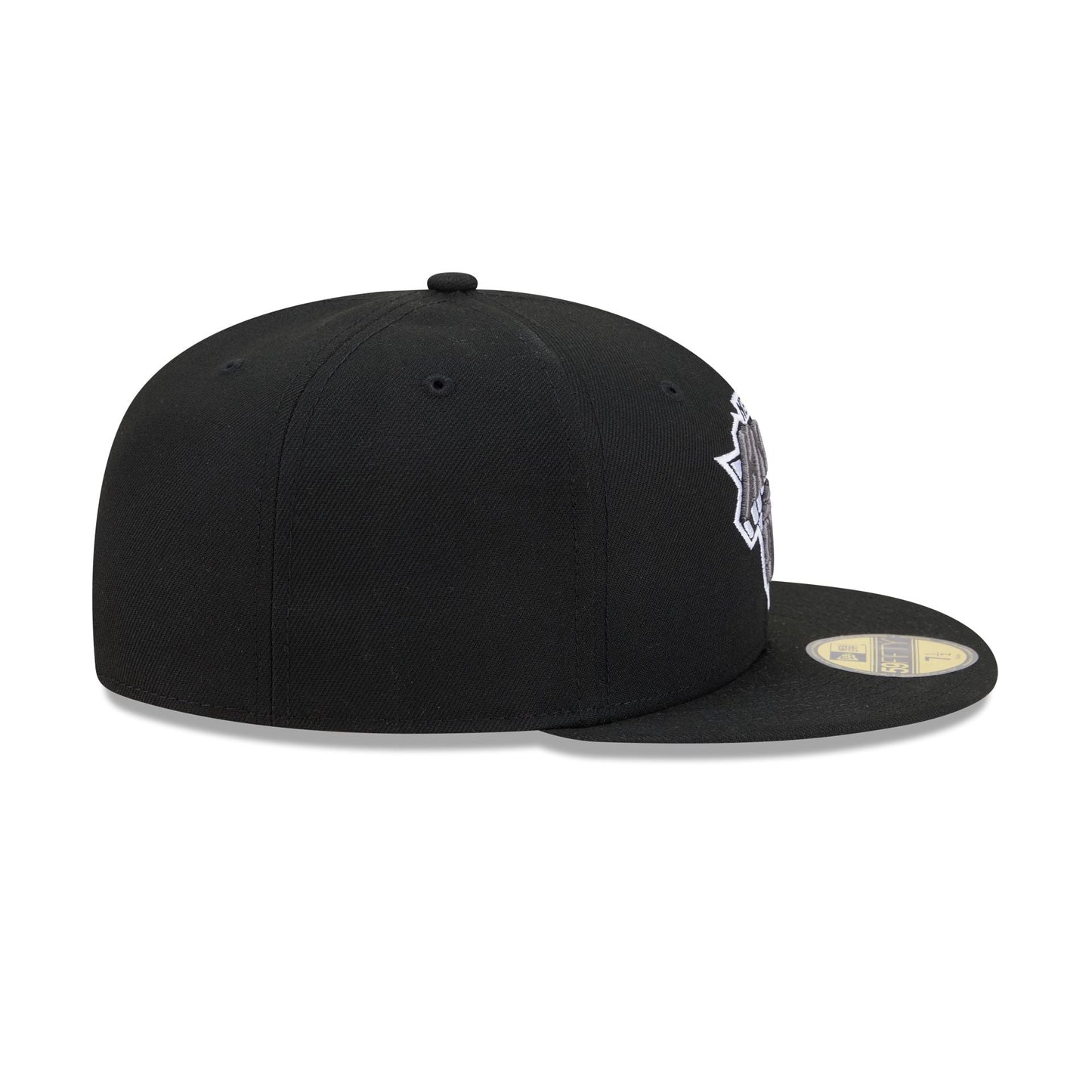 New York Knicks Black and White Basic 59FIFTY Fitted Hat