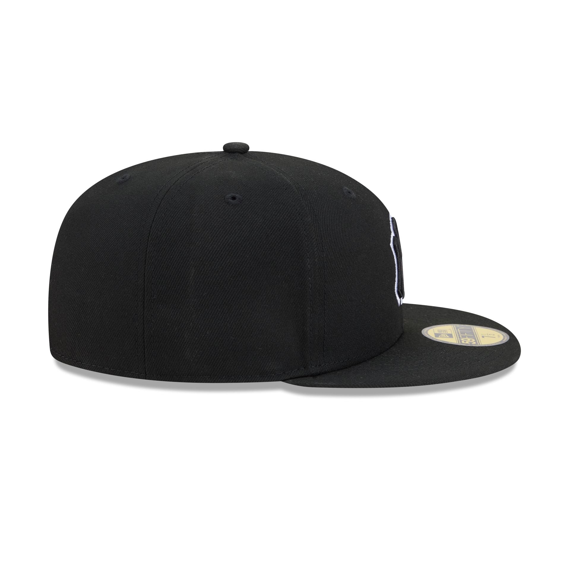 New York Yankees Black and White Basic 59FIFTY Fitted Hat