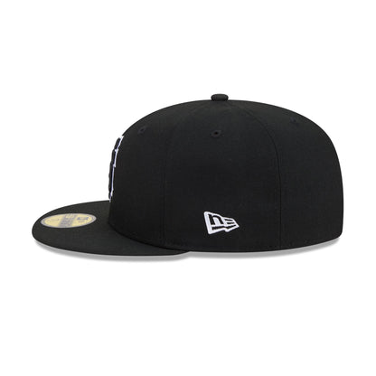 San Francisco Giants Black and White Basic 59FIFTY Fitted Hat