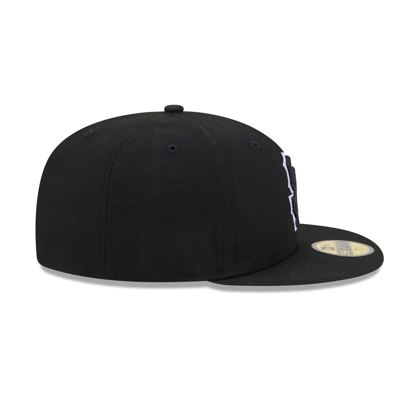 San Francisco Giants Black and White Basic 59FIFTY Fitted Hat