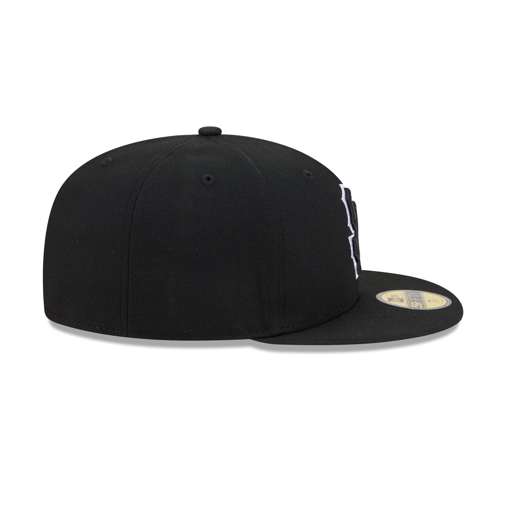 San Francisco Giants Black and White Basic 59FIFTY Fitted Hat
