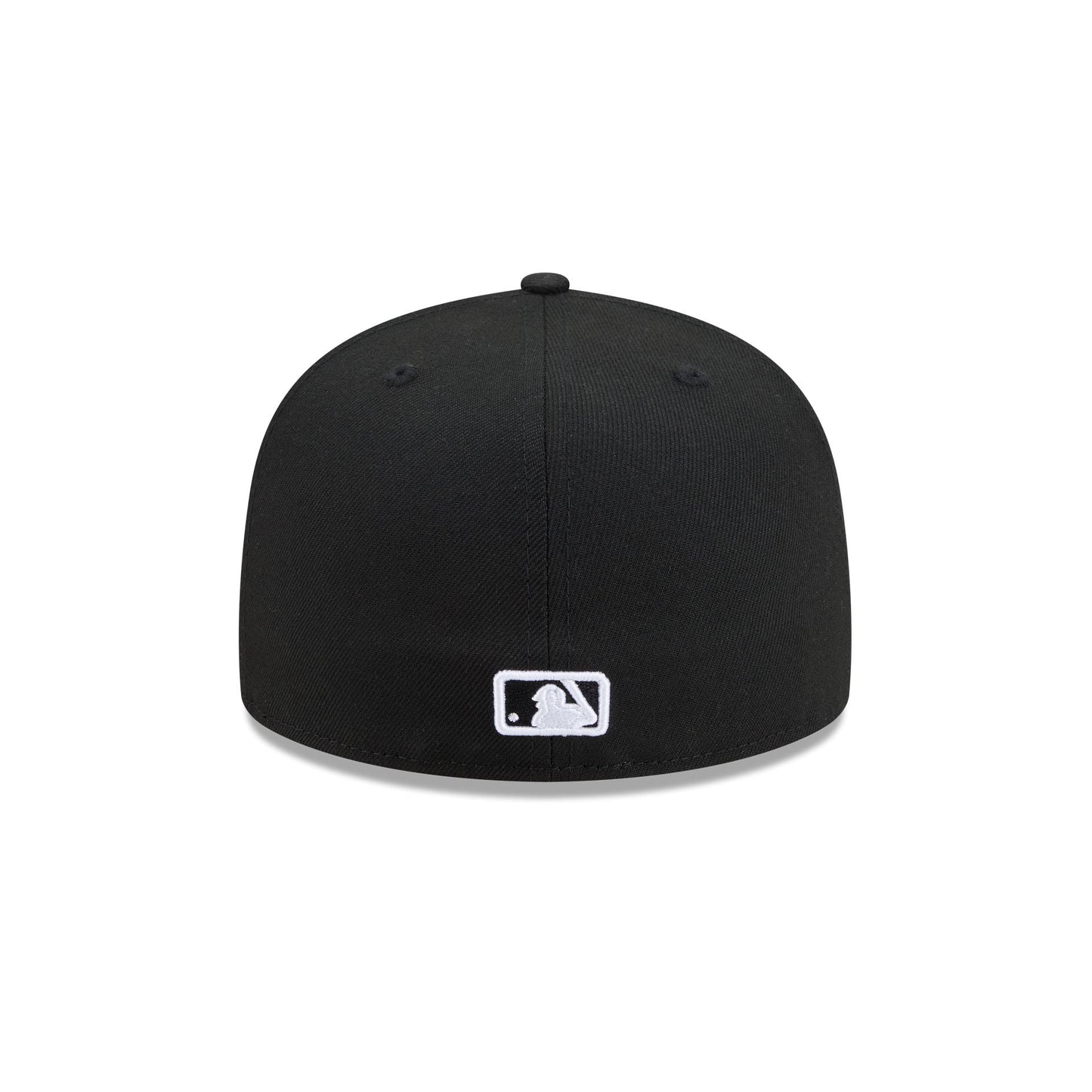 San Diego Padres Black and White Basic 59FIFTY Fitted Hat