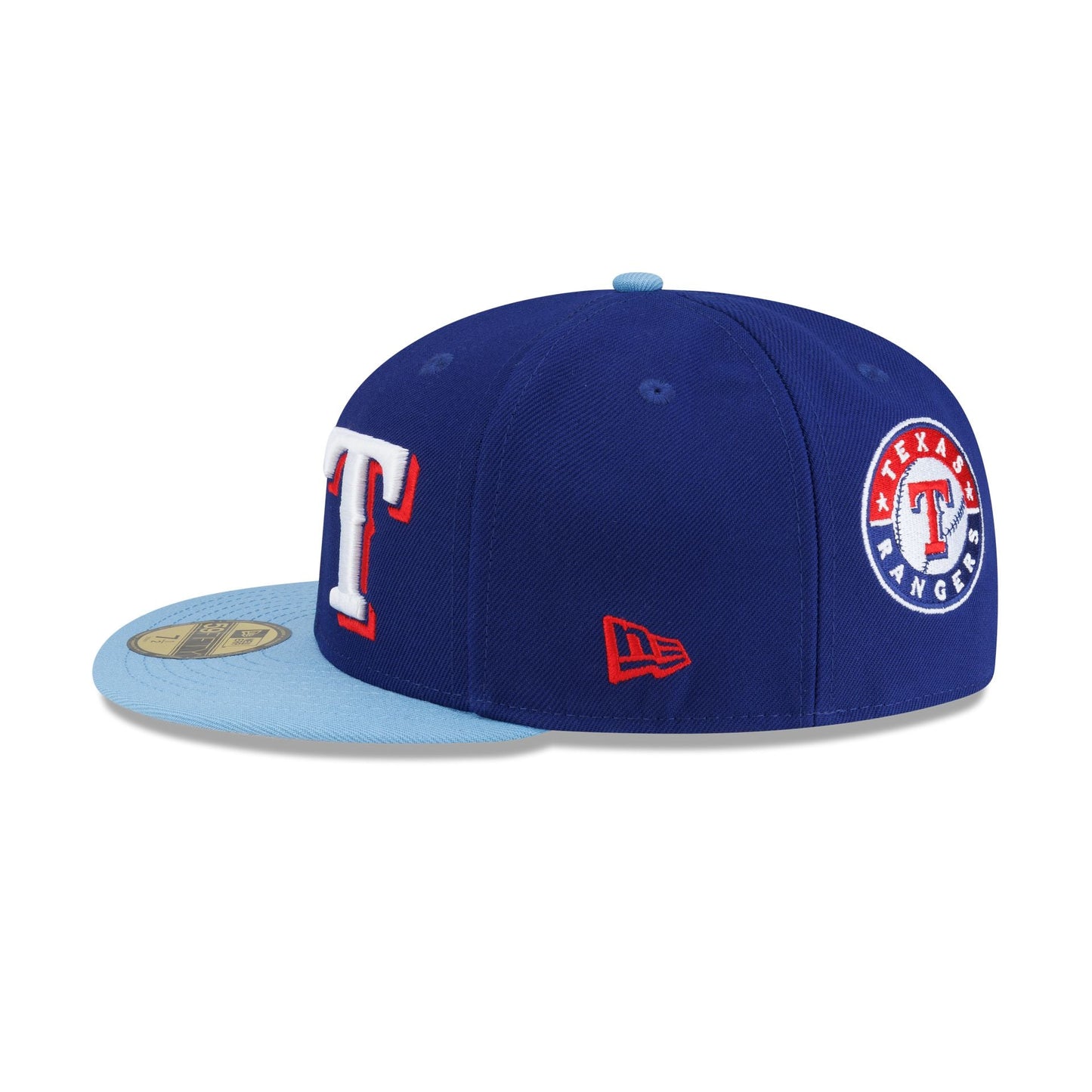 Texas Rangers Premium Multi Logo 59FIFTY Fitted Hat