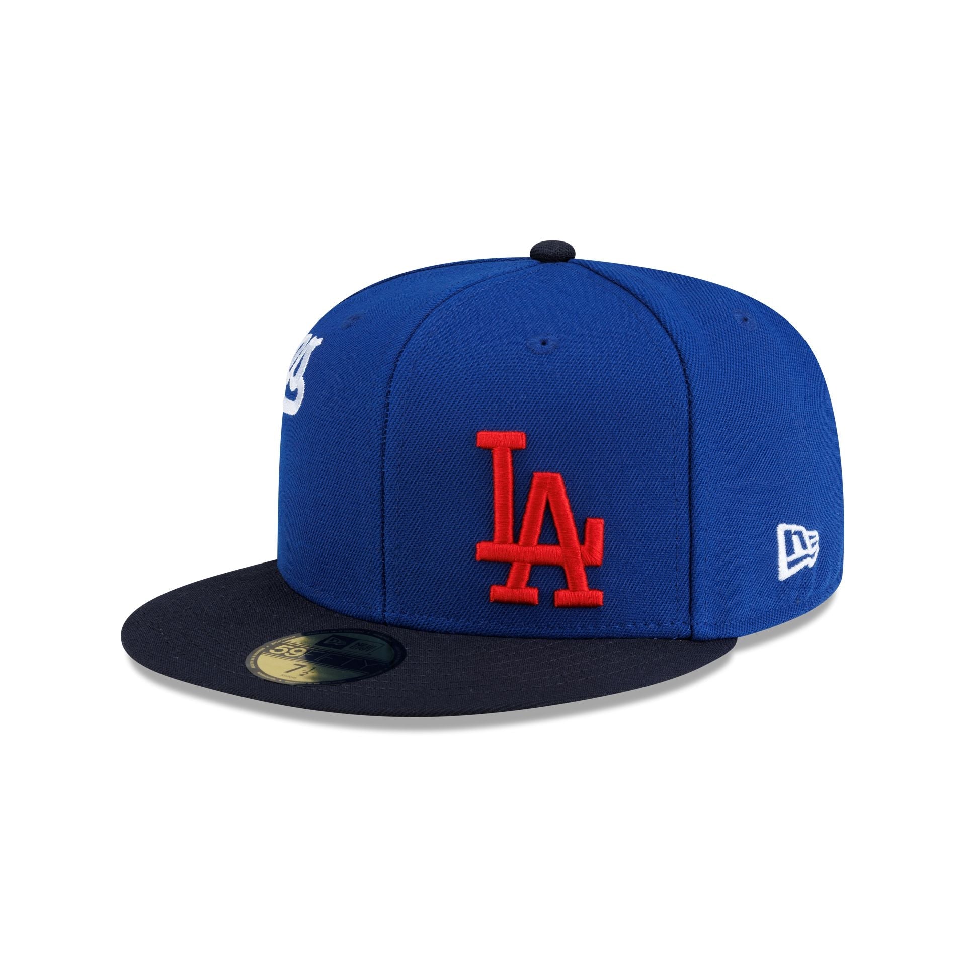 Los Angeles Dodgers Premium Multi Logo 59FIFTY Fitted Hat