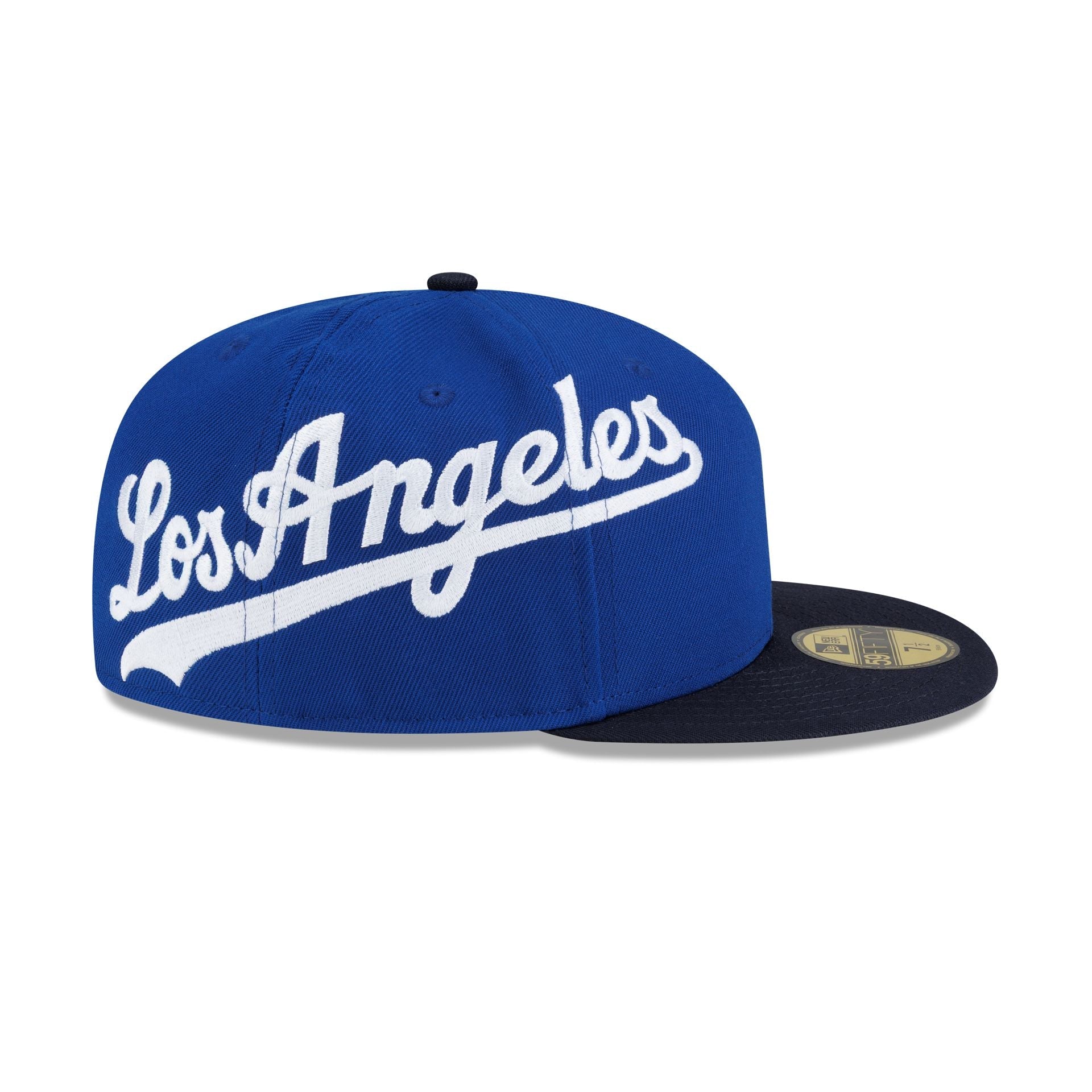 Los Angeles Dodgers Premium Multi Logo 59FIFTY Fitted Hat