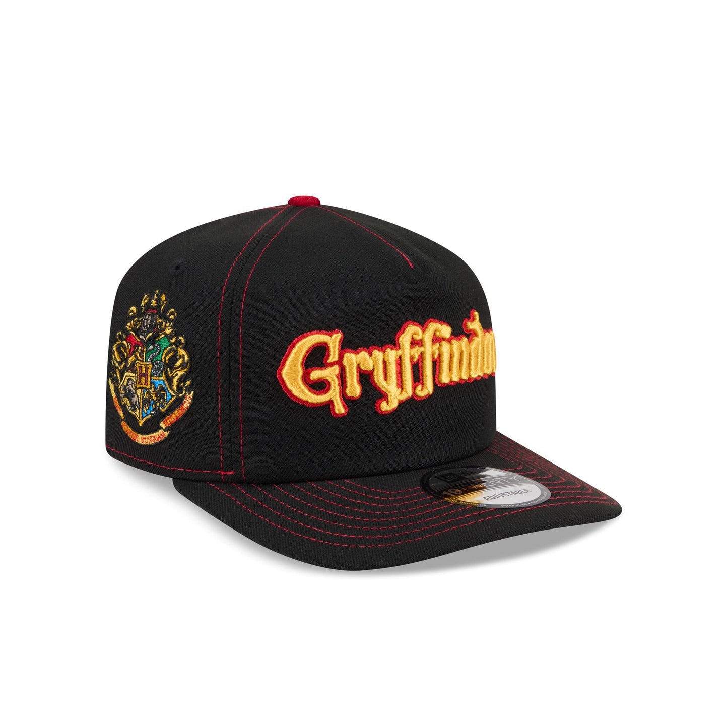 Harry Potter Gryffindor Contrast Stitch 19TWENTY Adjustable Hat