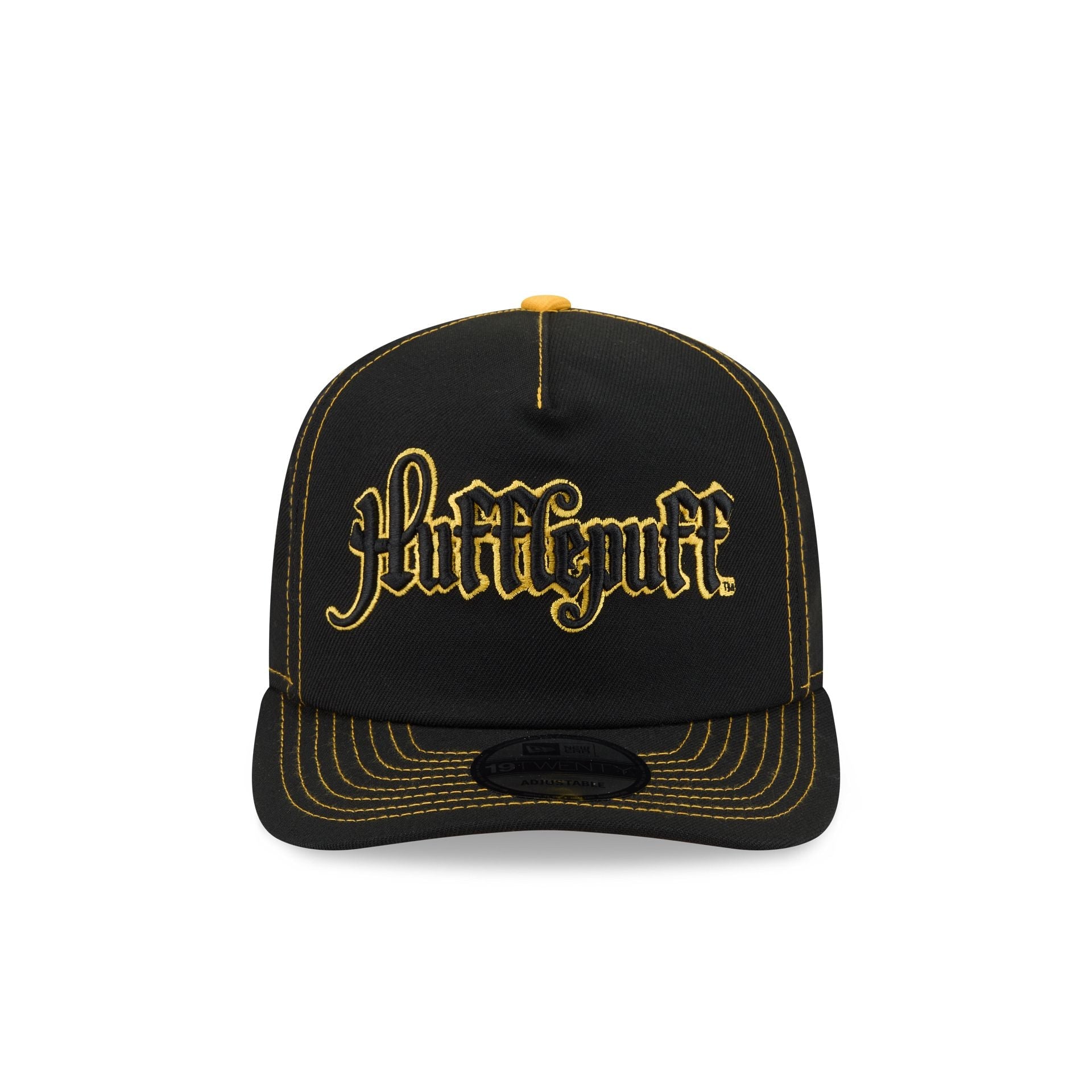 Harry Potter Hufflepuff Contrast Stitch 19TWENTY Adjustable Hat