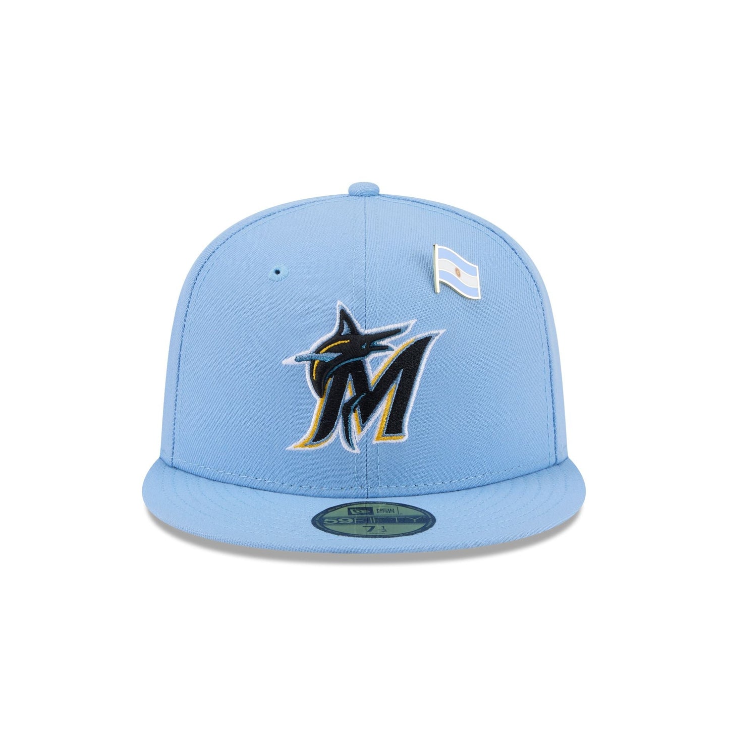 Miami Marlins Country Flag 59FIFTY Fitted Hat