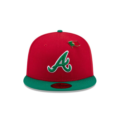 Atlanta Braves Country Flag 59FIFTY Fitted Hat