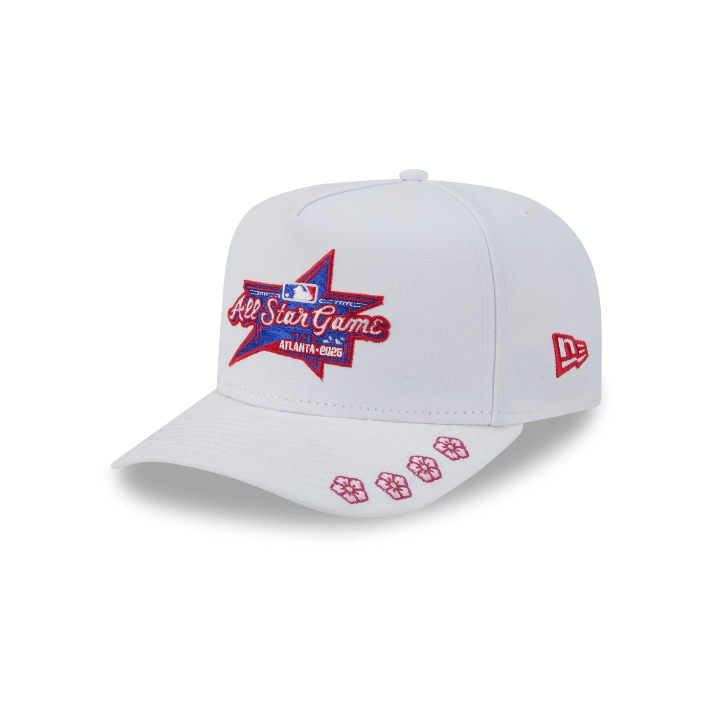 Atlanta Braves 2025 All-Star Game White 59FIFTY A-Frame Fitted Hat