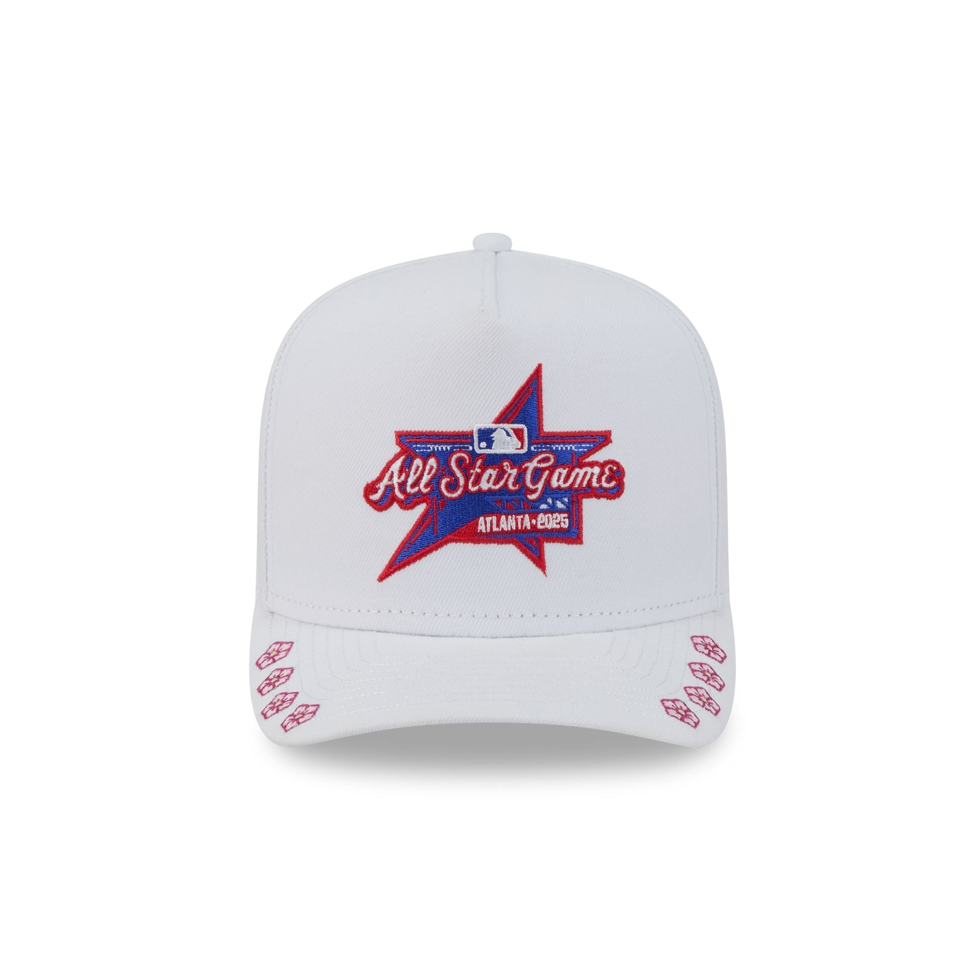 Atlanta Braves 2025 All-Star Game White 59FIFTY A-Frame Fitted Hat