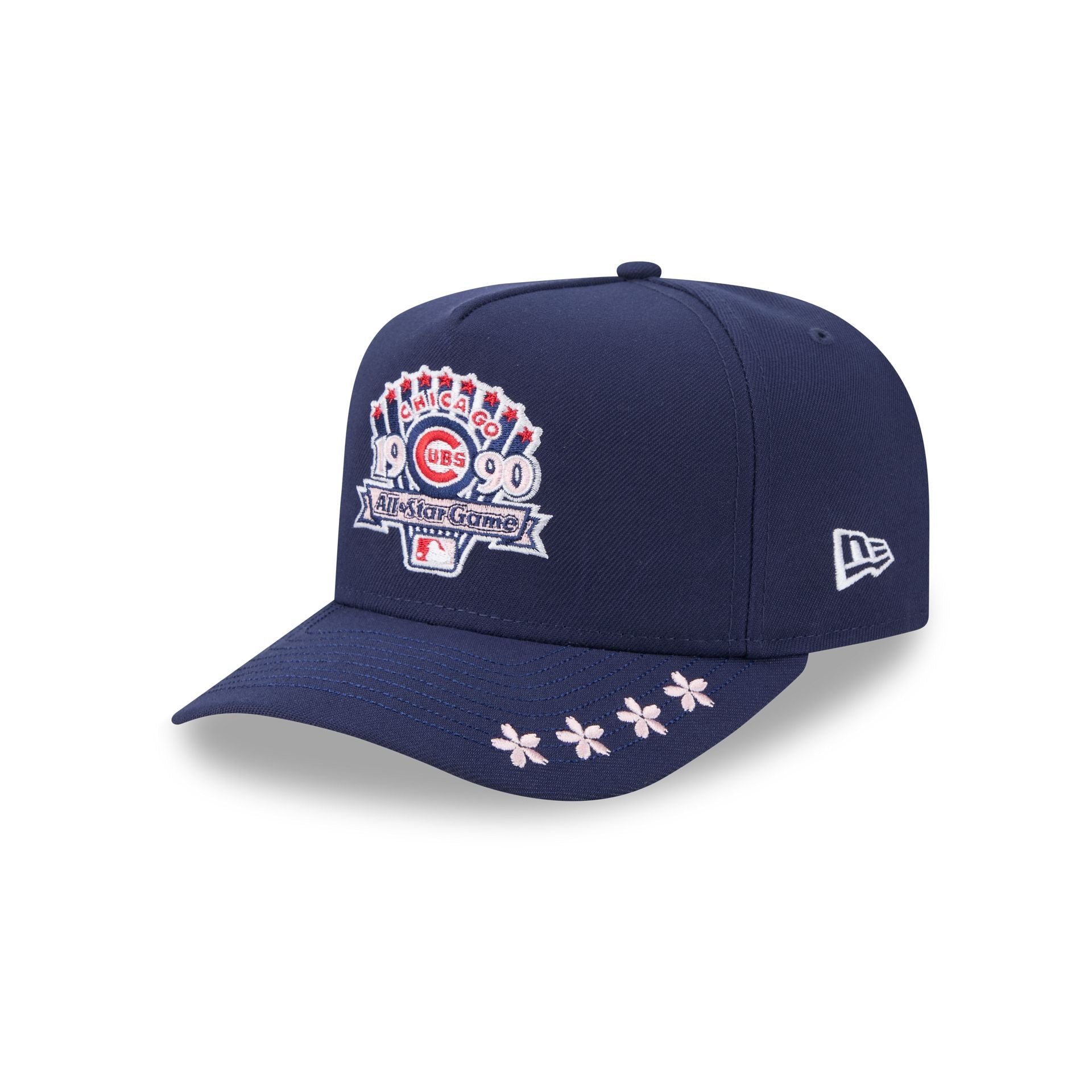 Chicago Cubs 1990 All-Star Game Navy 59FIFTY A-Frame Fitted Hat