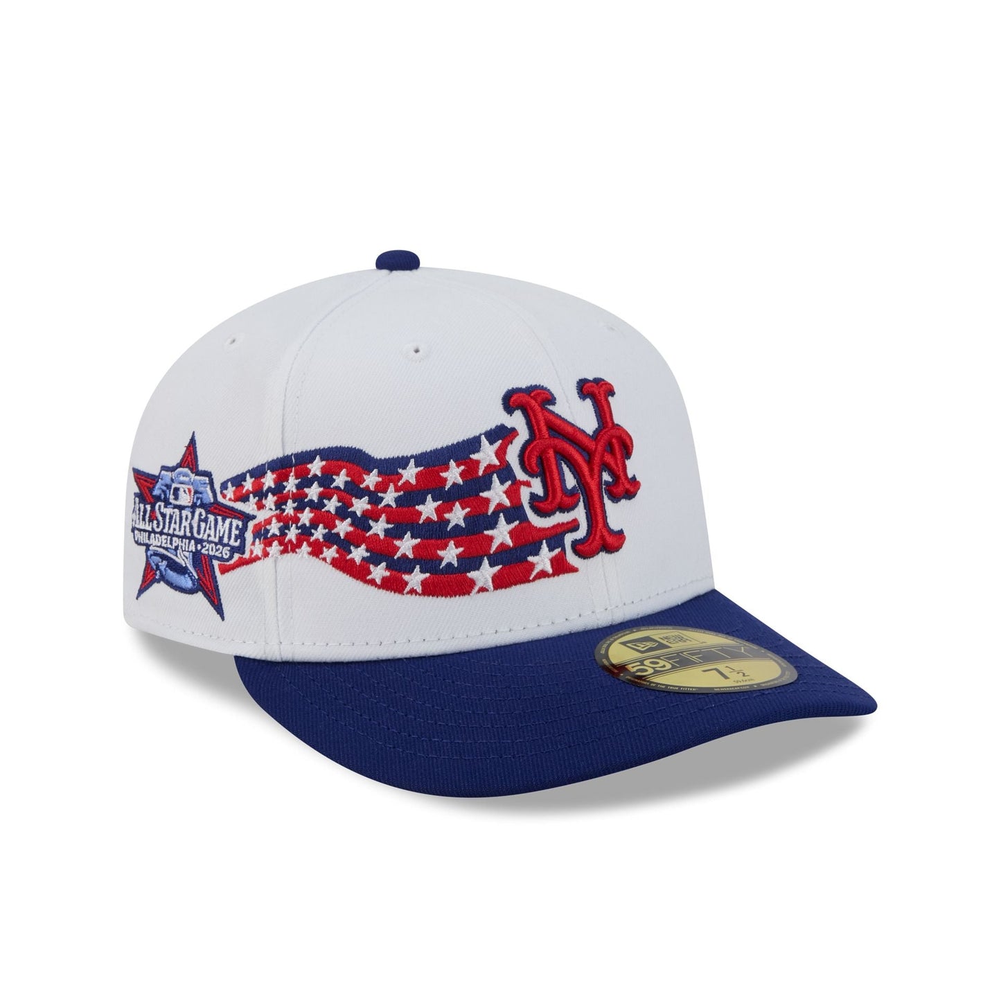 New York Mets 2026 All-Star Game Optic White 59FIFTY Fitted Hat