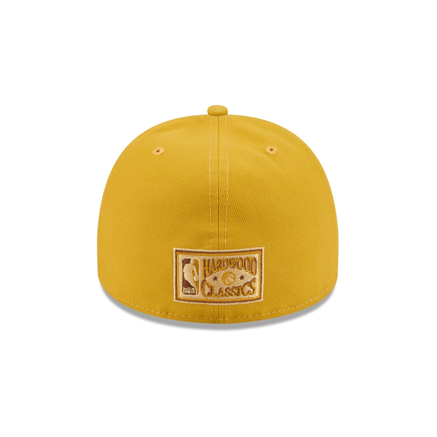 Just Caps Hardwood Classics Trophy Yellow Seattle Supersonics 59FIFTY A-Frame Fitted Hat