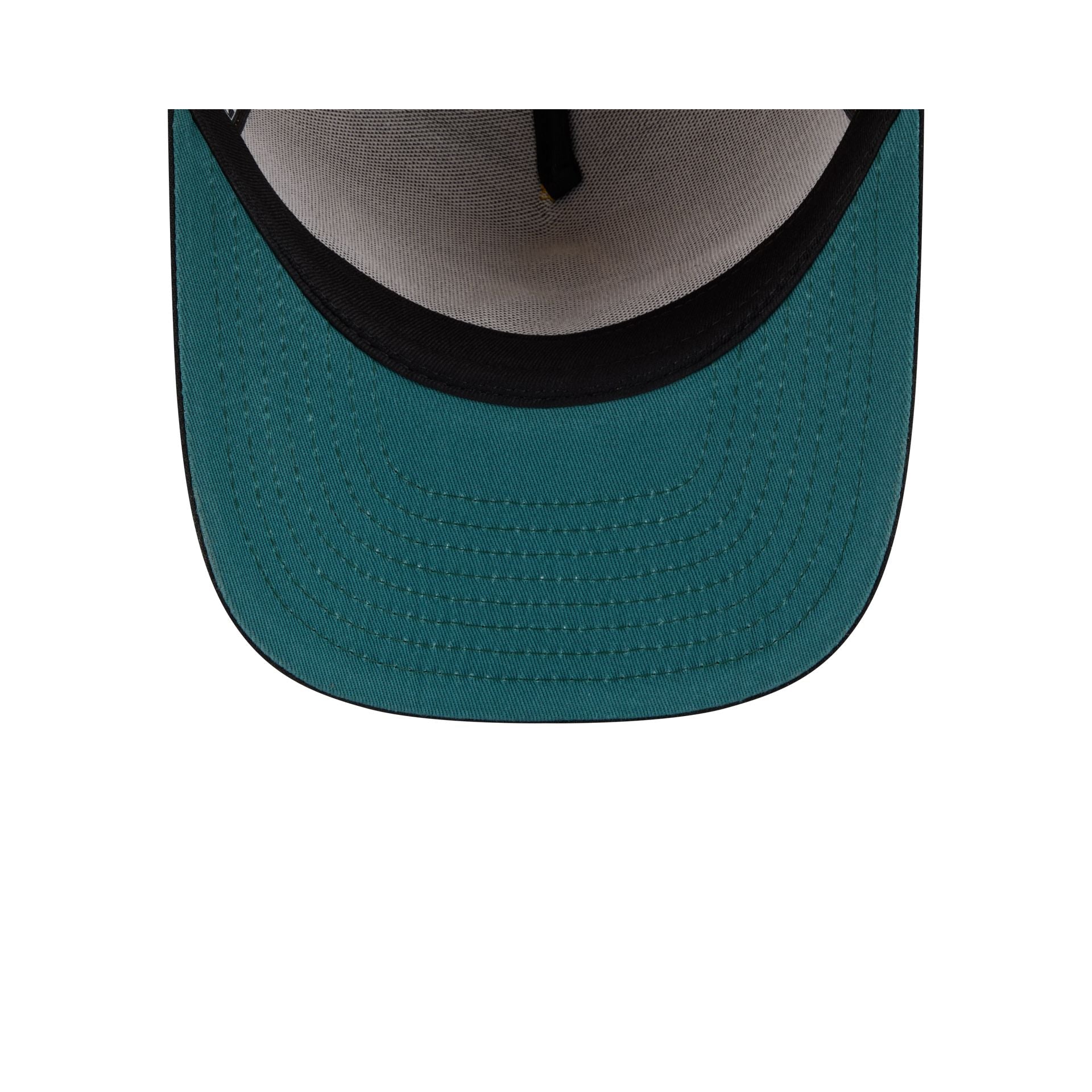 Just Caps Hardwood Classics Trophy Yellow Philadelphia 76ers 59FIFTY A-Frame Fitted Hat