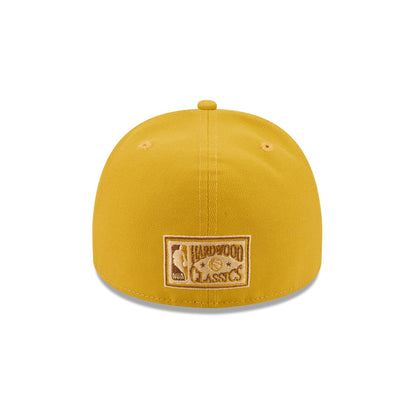 Just Caps Hardwood Classics Trophy Yellow Los Angeles Lakers 59FIFTY A-Frame Fitted Hat