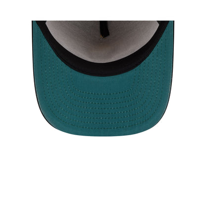 Just Caps Hardwood Classics Trophy Yellow Milwaukee Bucks 59FIFTY A-Frame Fitted Hat