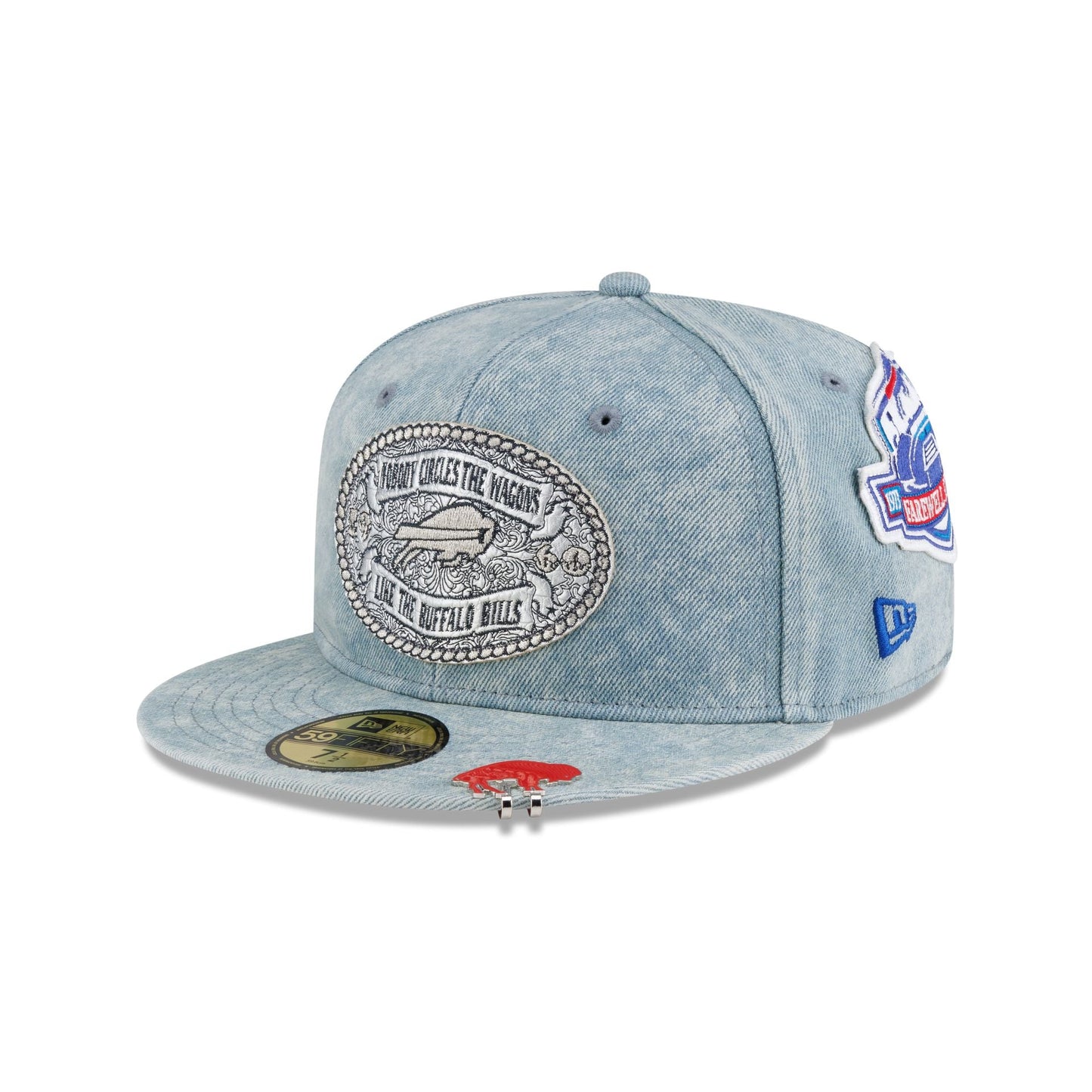 Buffalo Bills Dion Dawkins Design Lab Denim 59FIFTY Fitted Hat