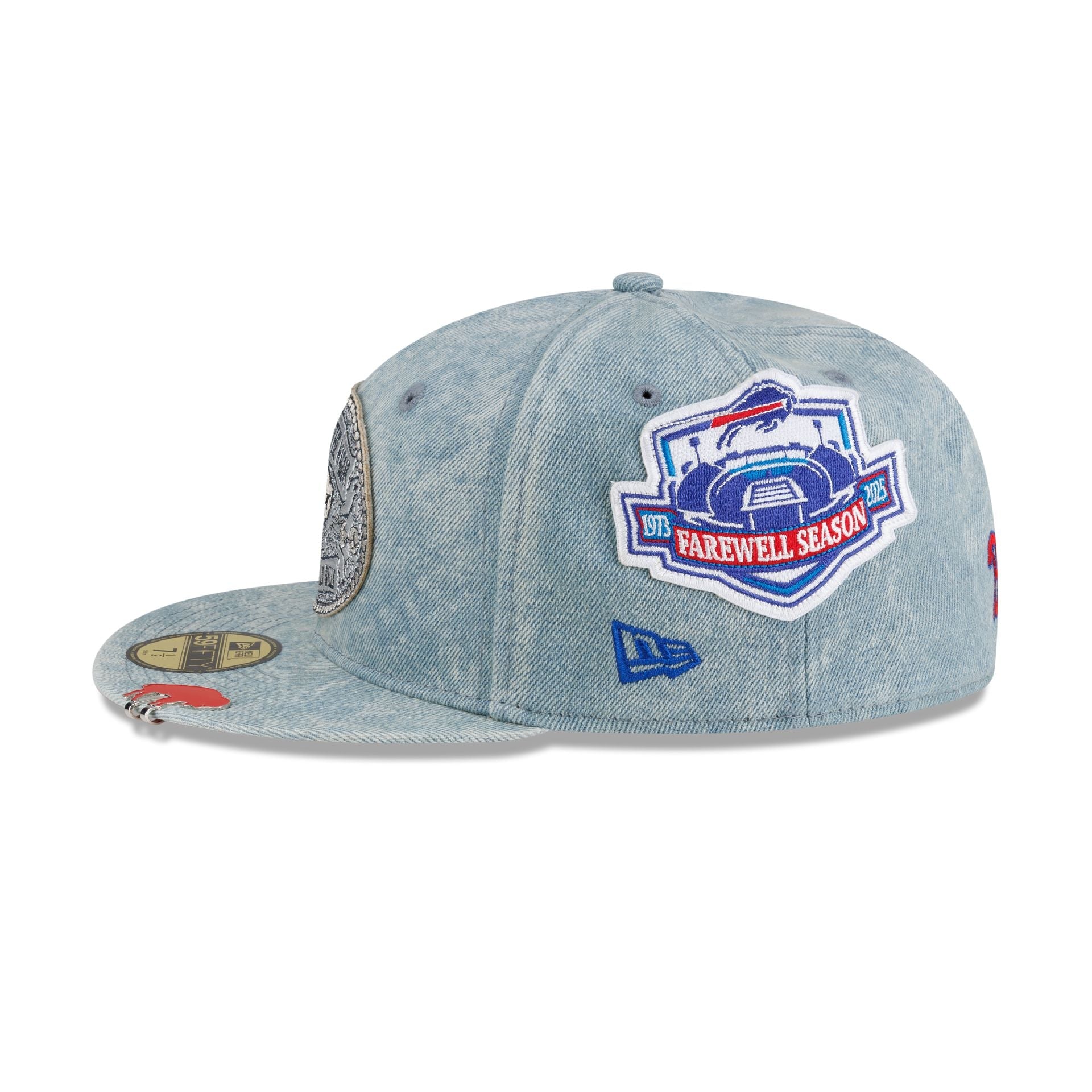 Buffalo Bills Dion Dawkins Design Lab Denim 59FIFTY Fitted Hat